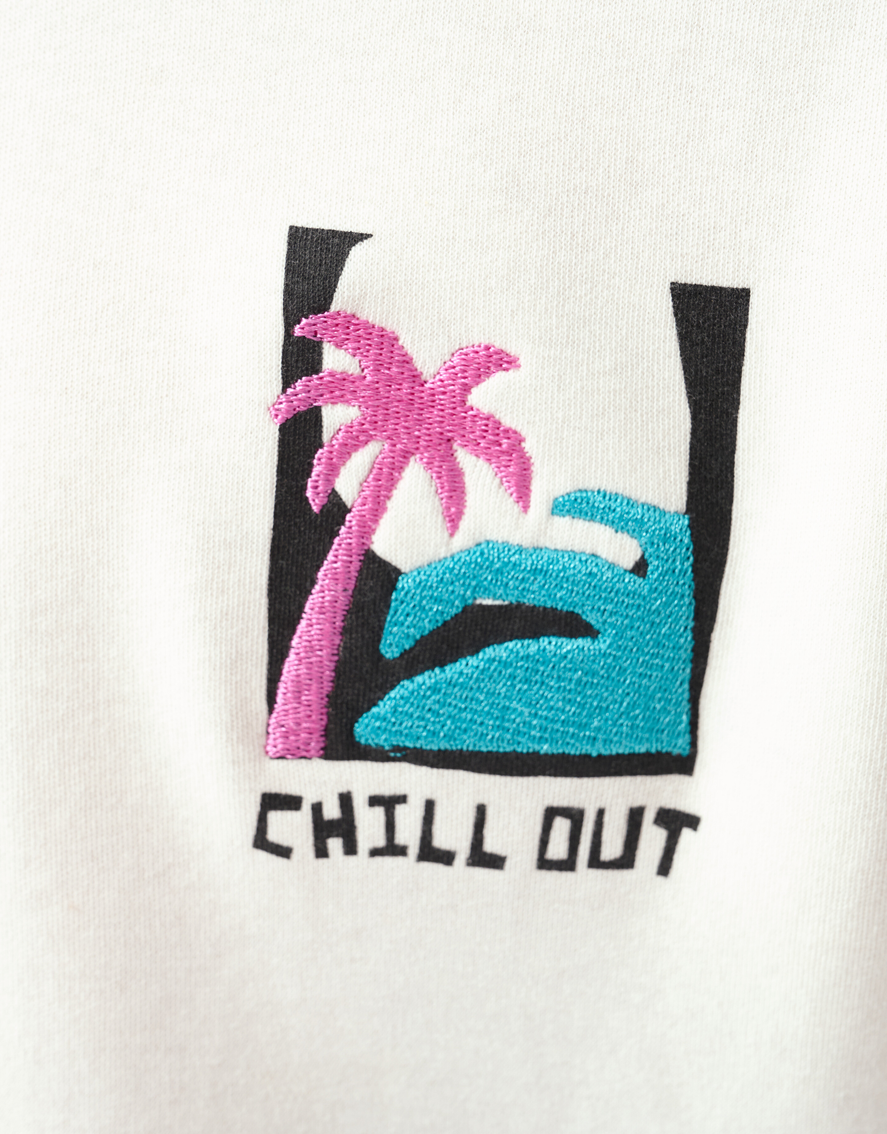 Towling Artwork T-shirt Off White SHOEBY BOYS