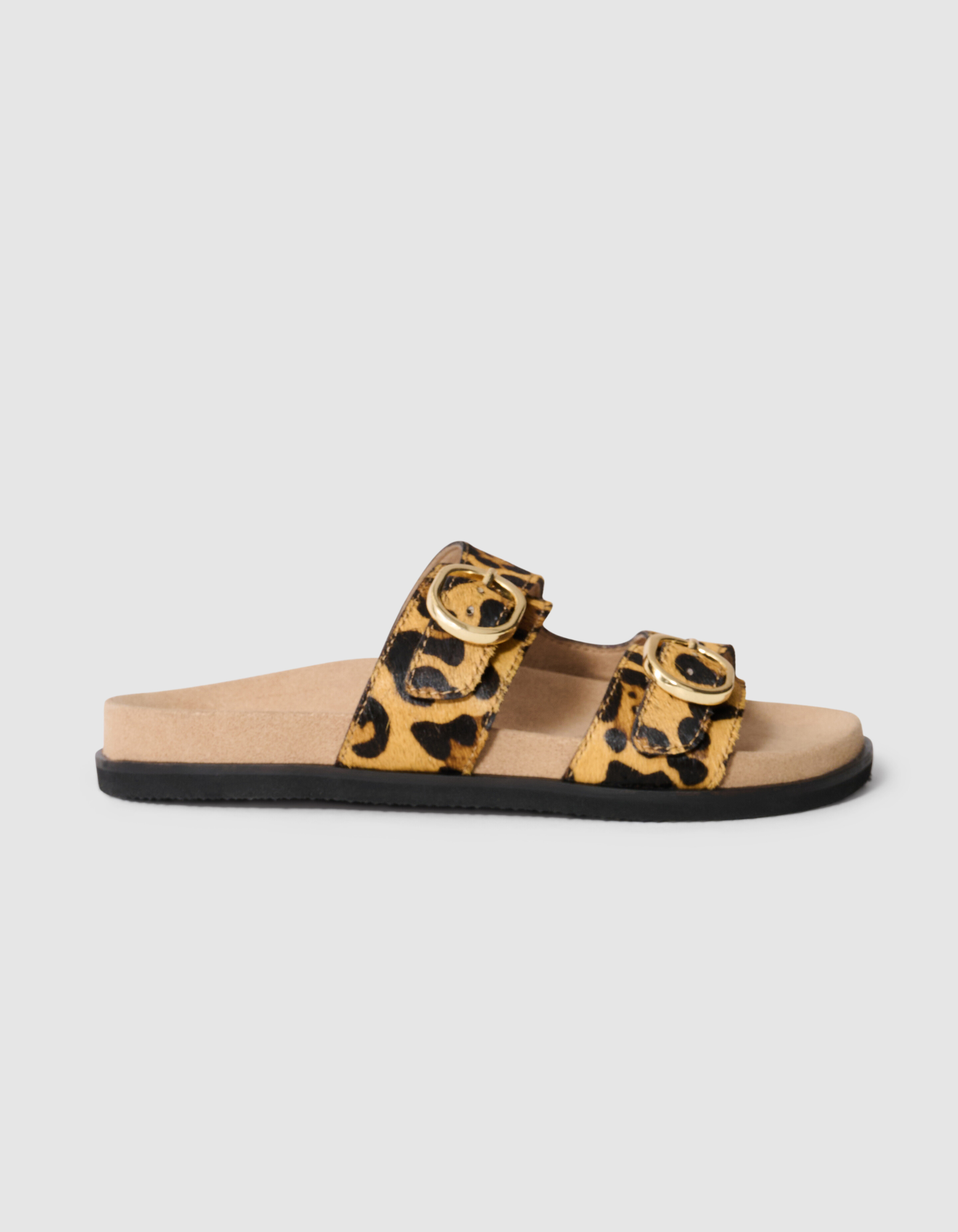 Leopard Hausschuh Braun SHOEBY SHOES