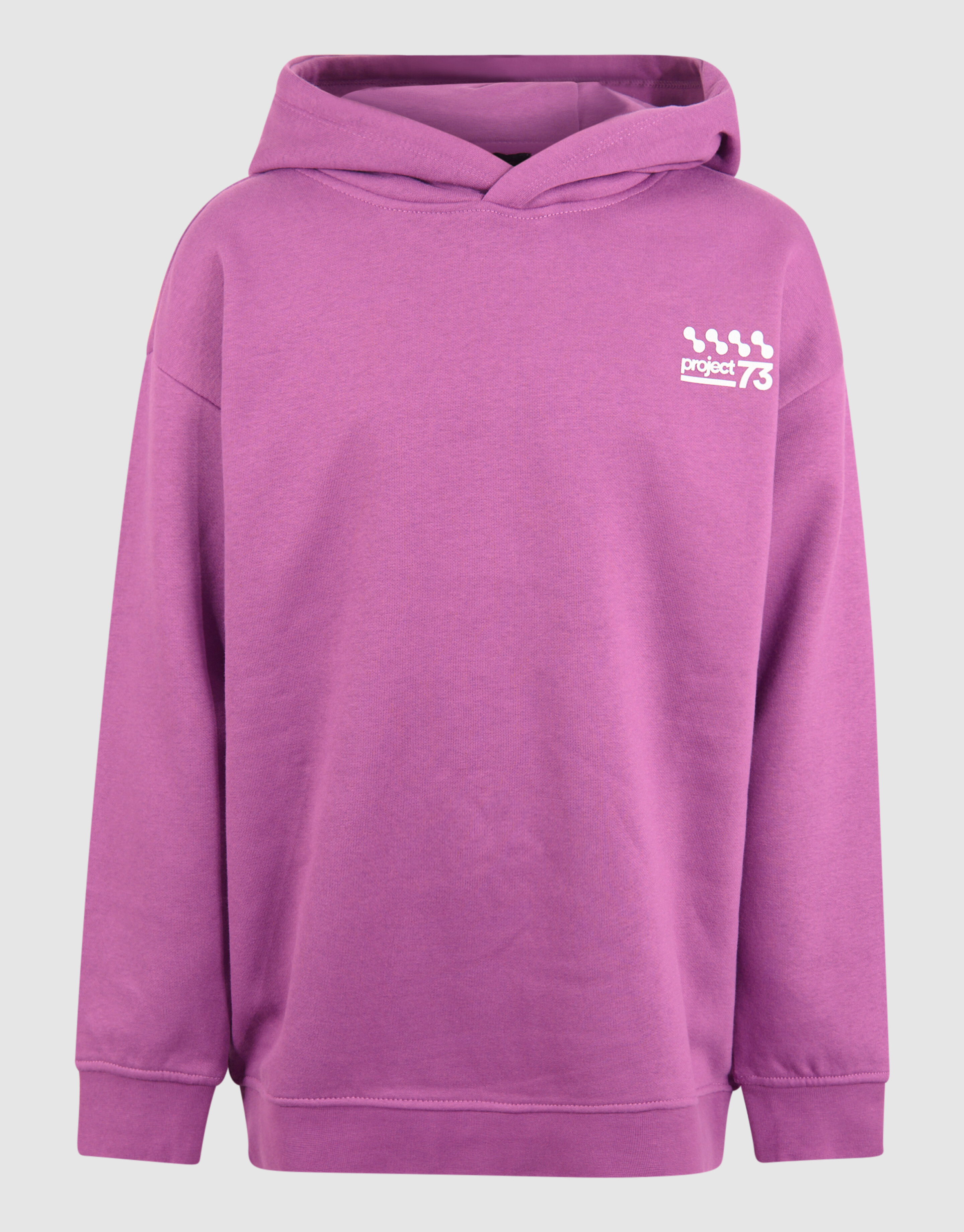 Basic Text Hoodie Lila SHOEBY BOYS