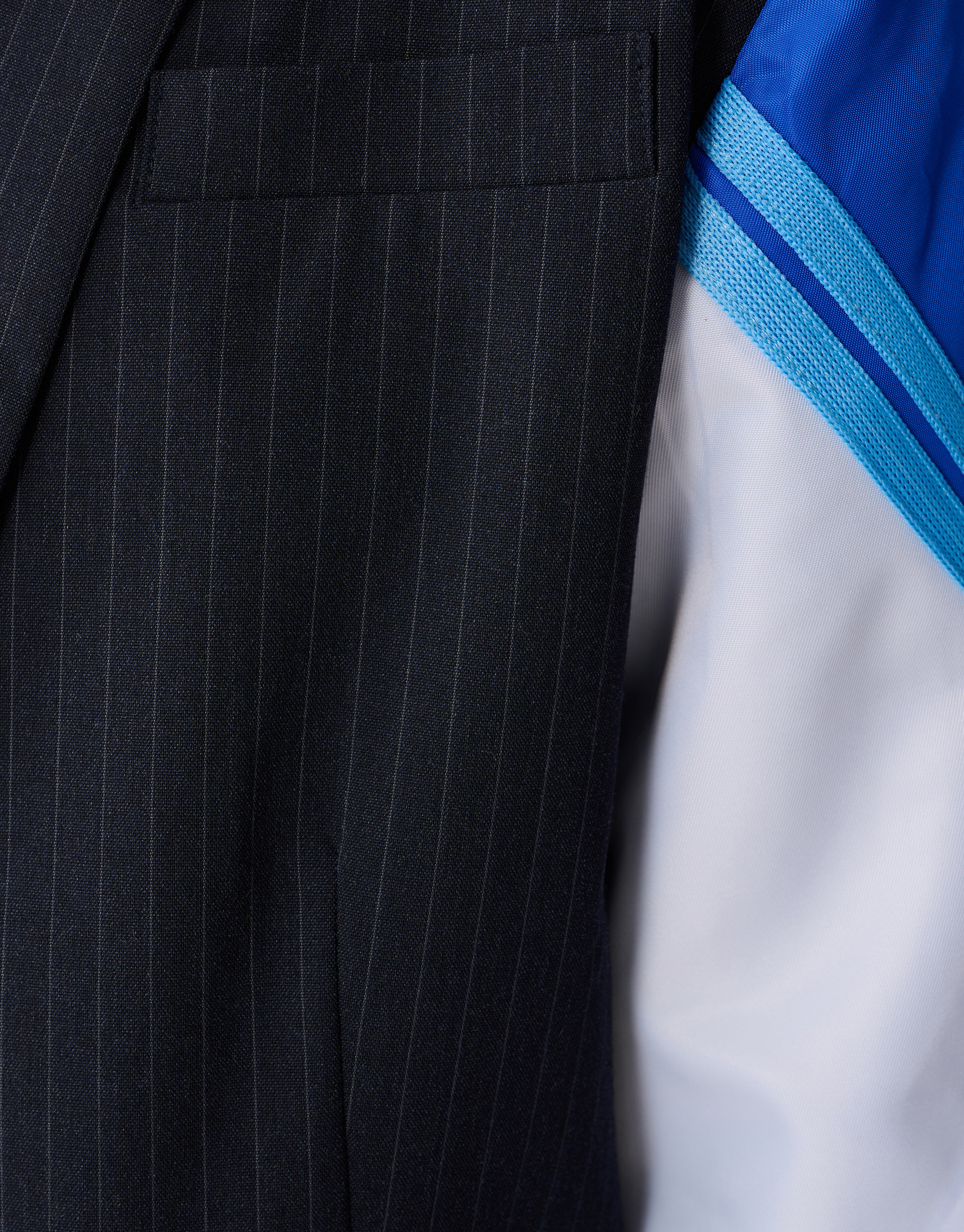 Sportlicher Nadelstreifenblazer Blau SHOEBY GIRLS