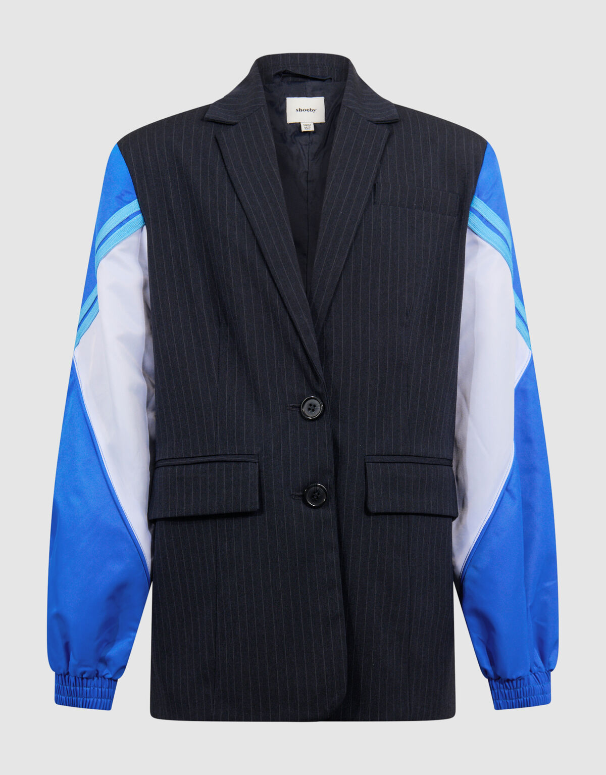 Sportlicher Nadelstreifenblazer Blau SHOEBY GIRLS