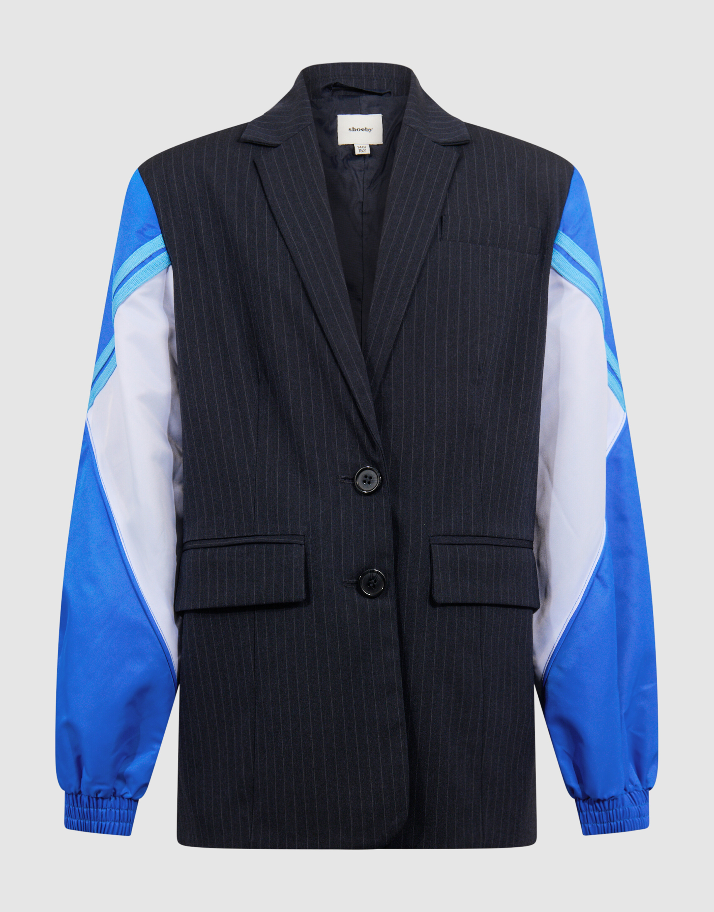 Sportlicher Nadelstreifenblazer Blau SHOEBY GIRLS