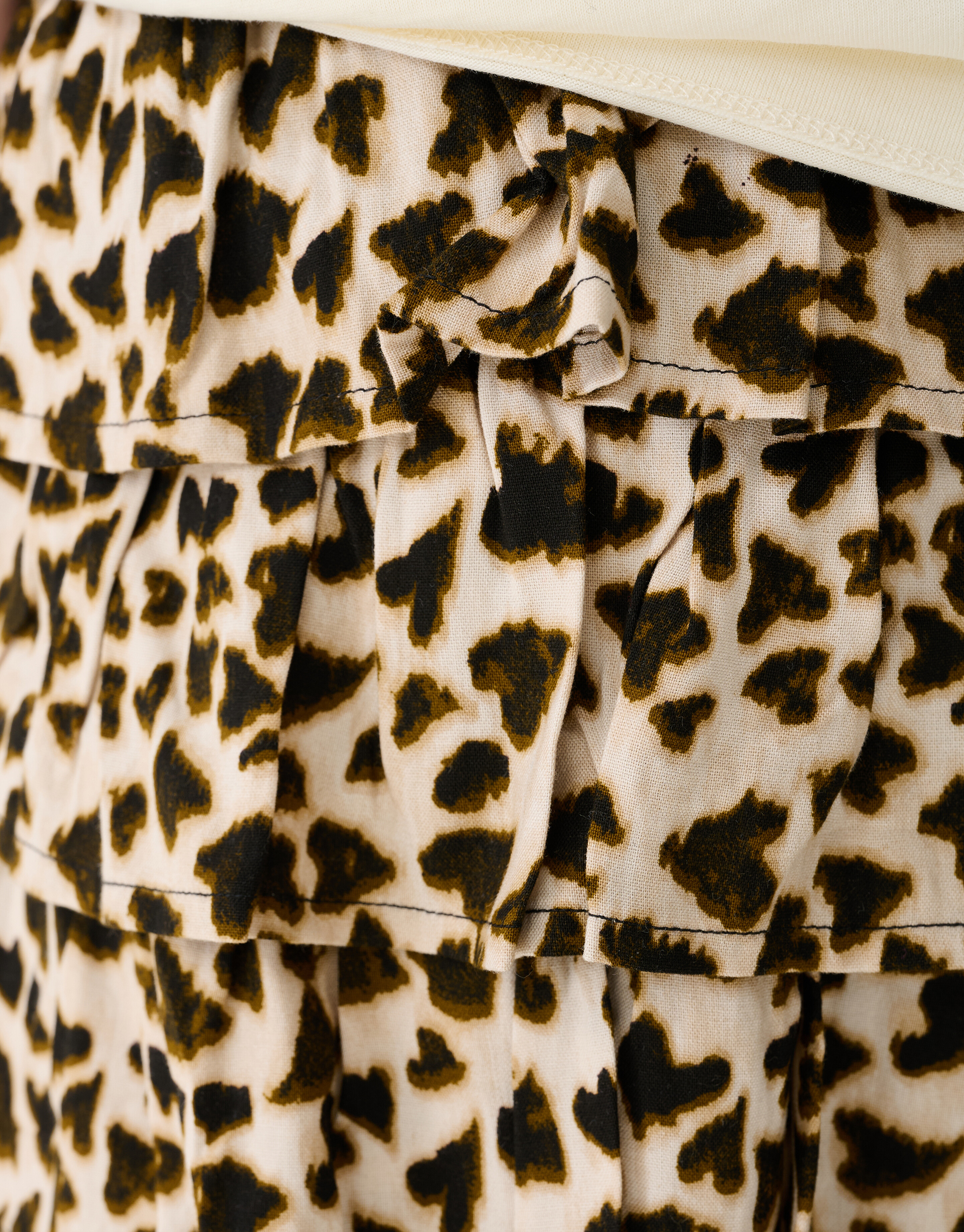 Heart Leopard Minirock Hellbraun SHOEBY GIRLS