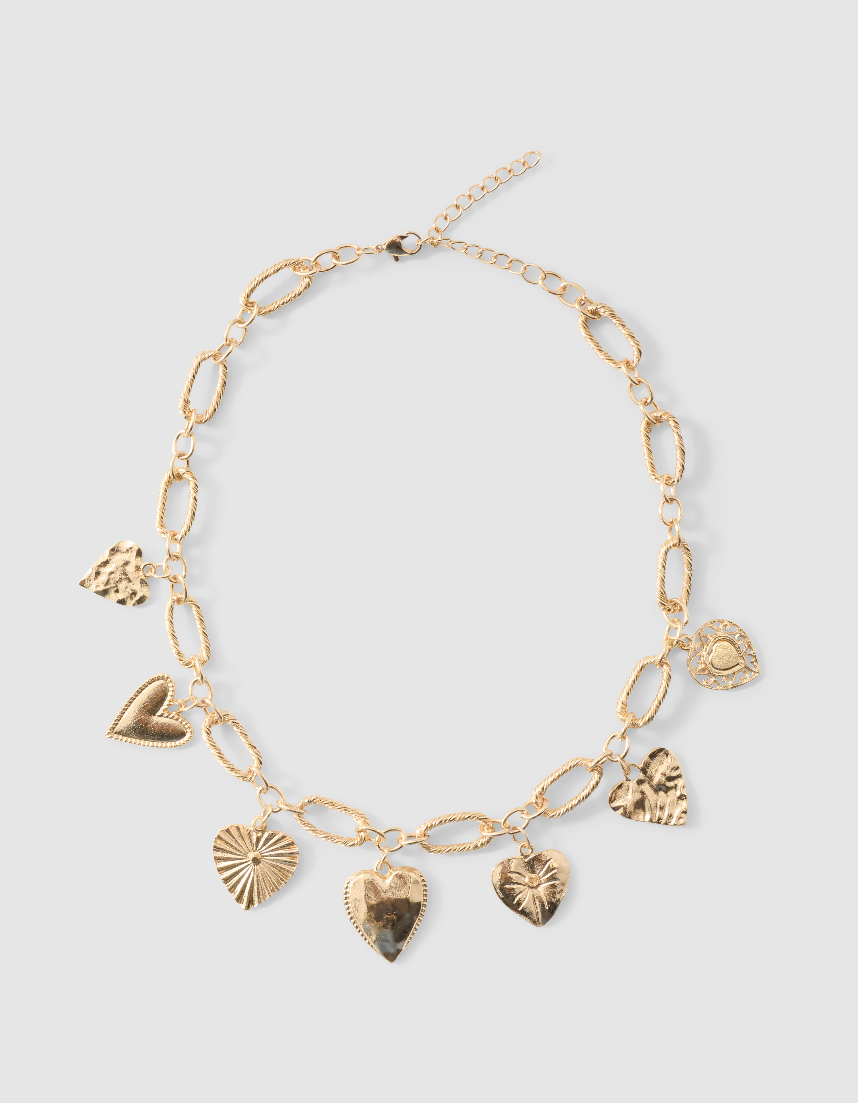 Multi-Herz-Kette Gold SHOEBY ACCESSOIRES