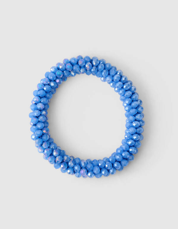 Perlenhaargummi Hellblau SHOEBY ACCESSOIRES