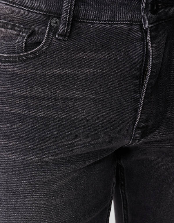 Gewaschene Straight Jeans Schwarz L32 SHOEBY MEN