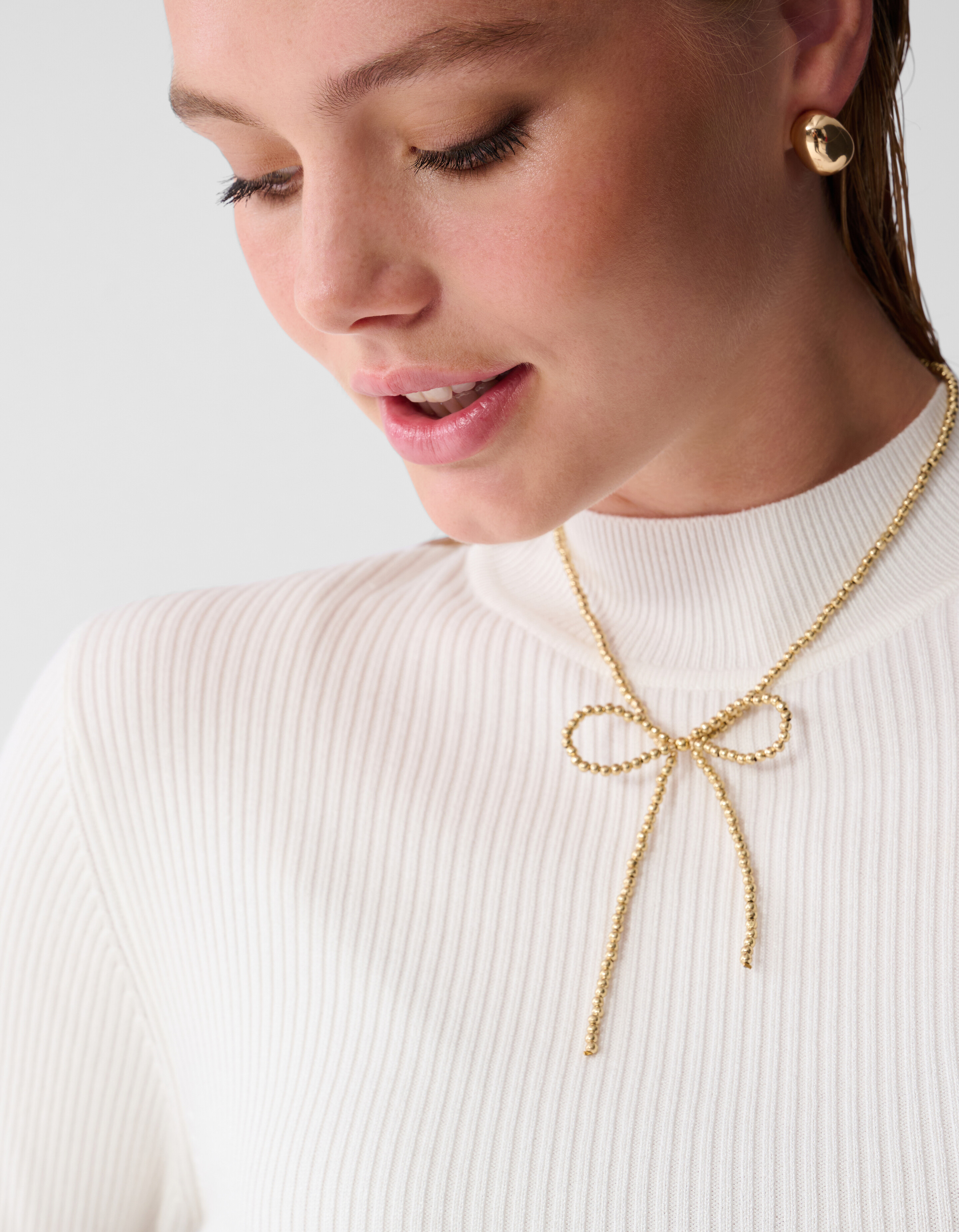 Frill Top Gebroken Wit SHOEBY WOMEN