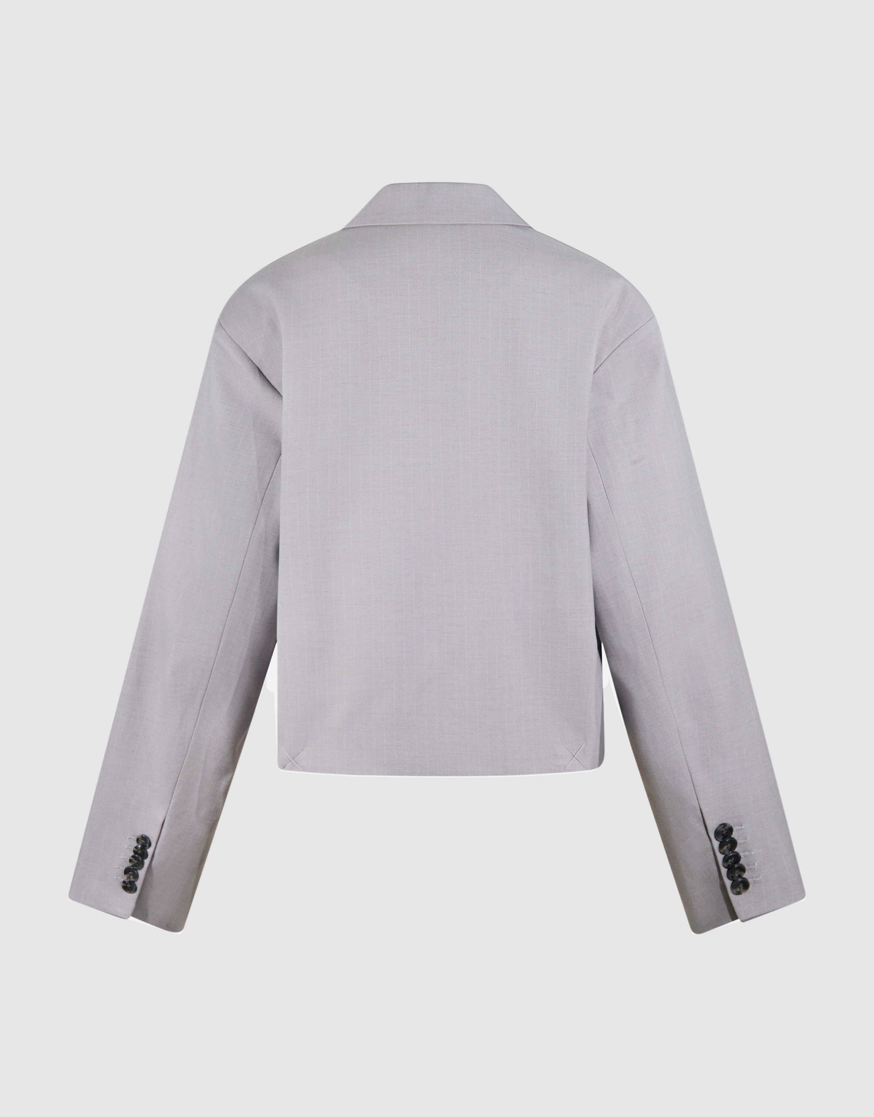 Taillierter Nadelstreifenblazer Hellgrau SHOEBY WOMEN