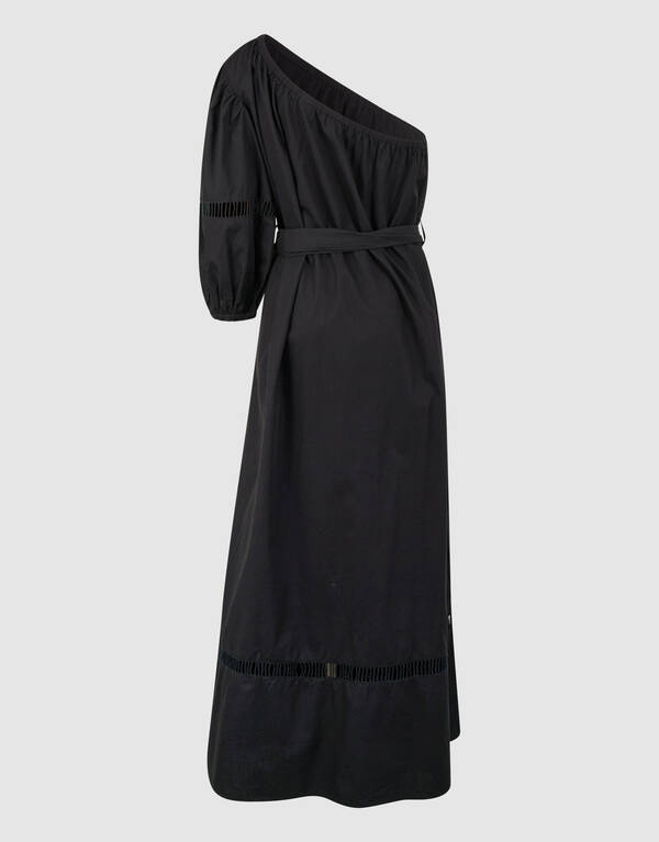 Tape Maxi-Kleid Schwarz SHOEBY WOMEN