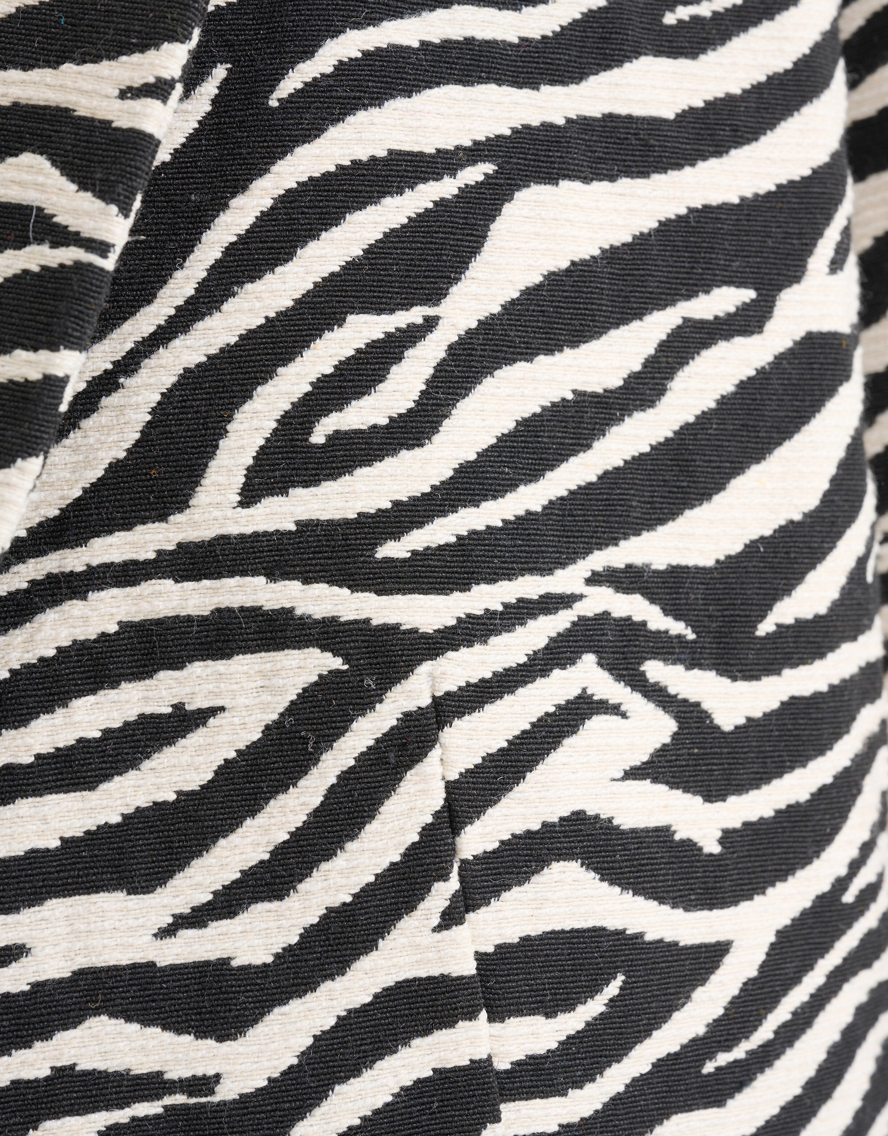 Jacquard Zebra Print Blazer Schwarz/Weiß SHOEBY WOMEN