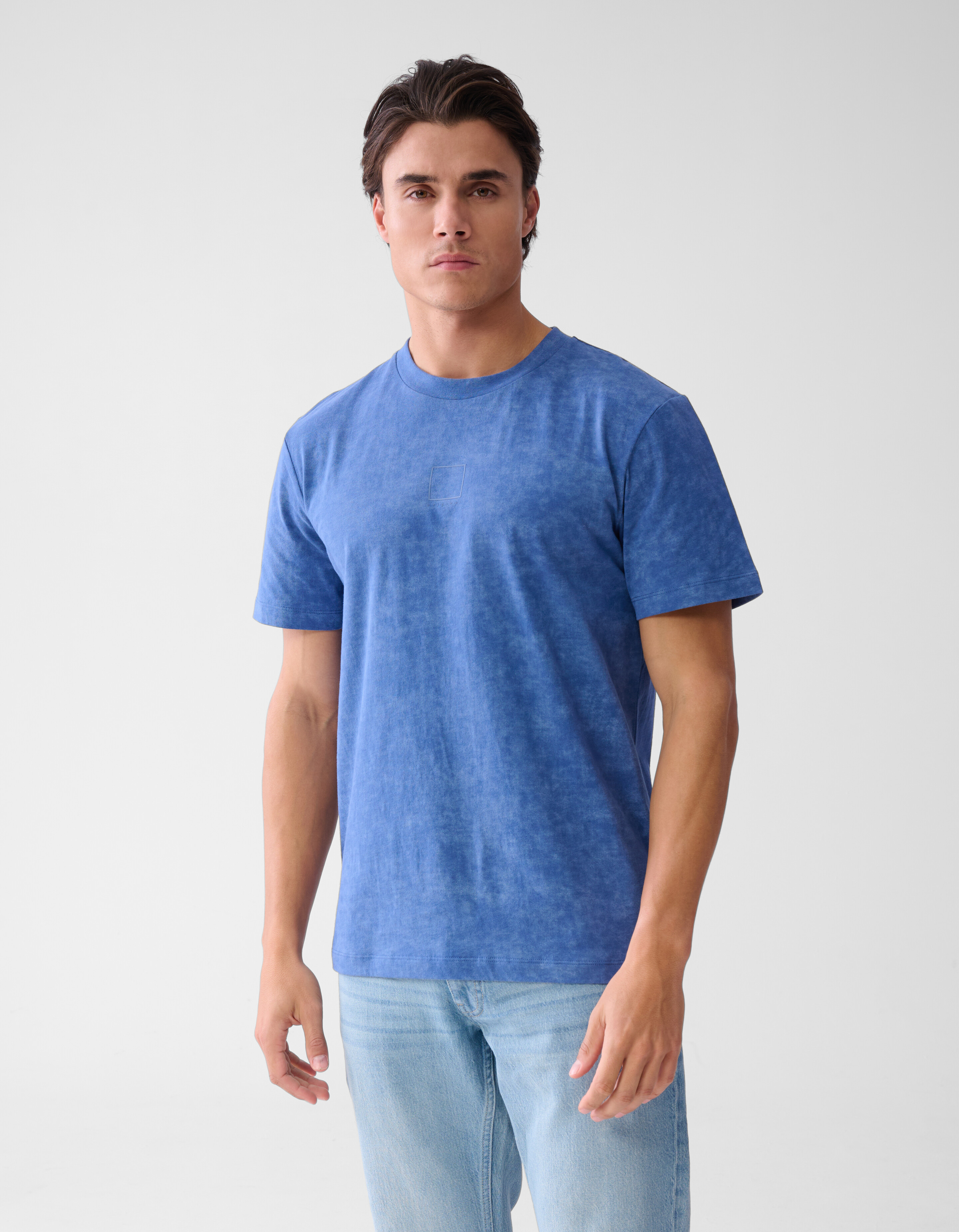 Bedrucktes T-shirt Blau SHOEBY MEN