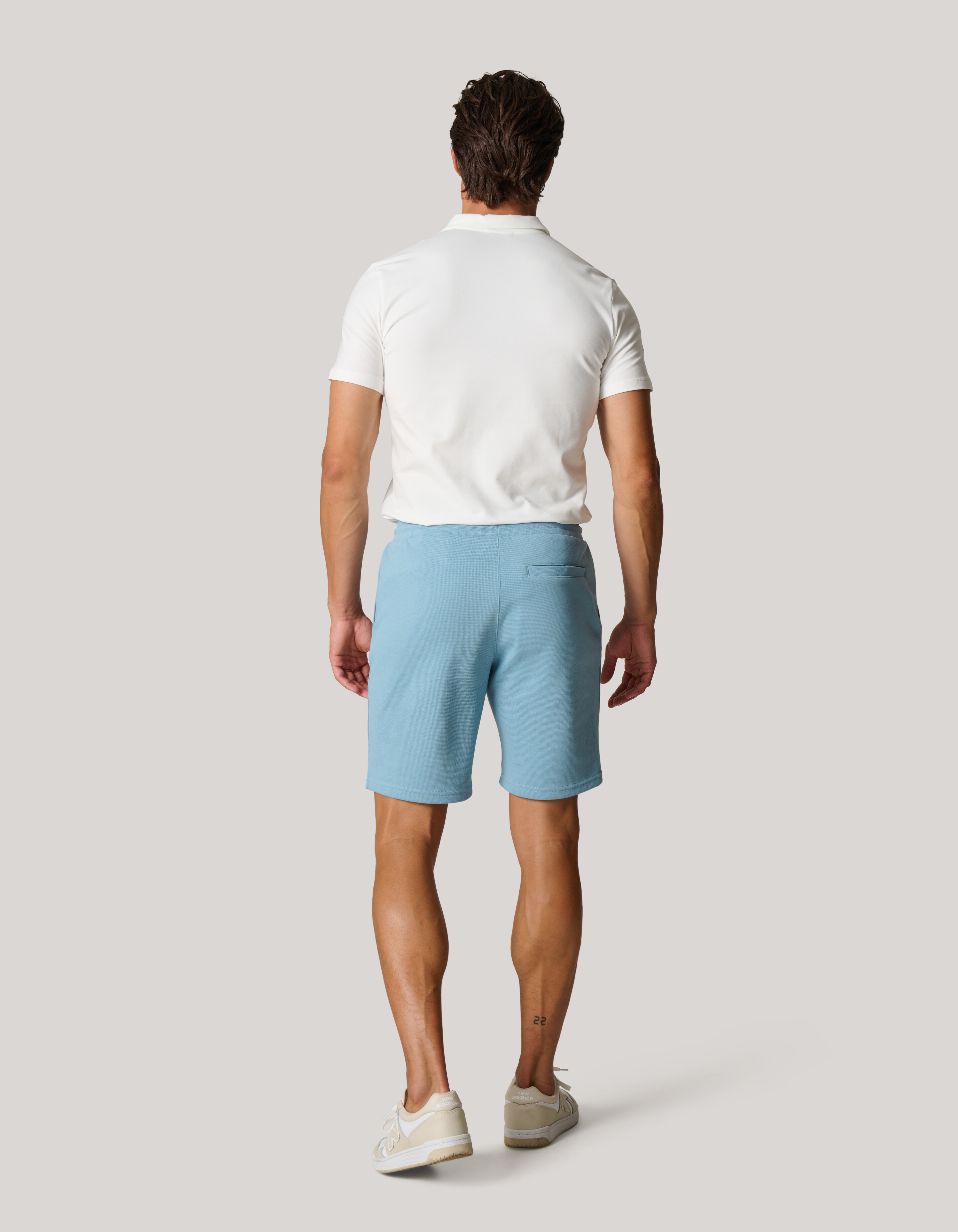 Pique Short Blau SHOEBY MEN