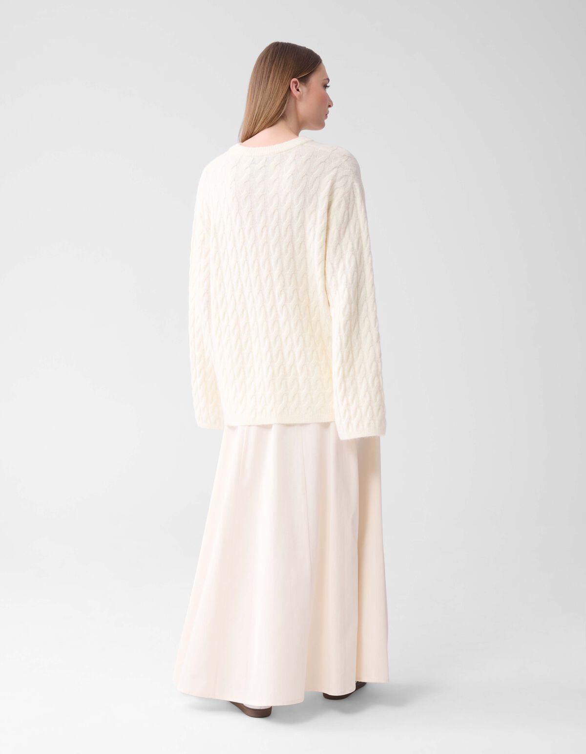 Kabelpullover Off White von Lonneke SHOEBY WOMEN