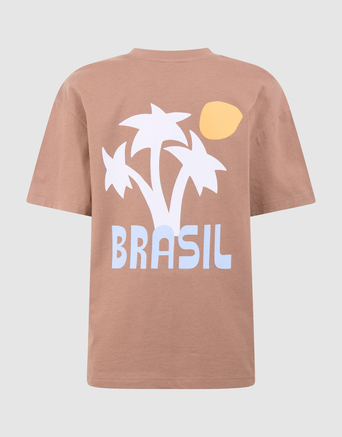 Brasil Artwork T-Shirt Hellbraun SHOEBY BOYS