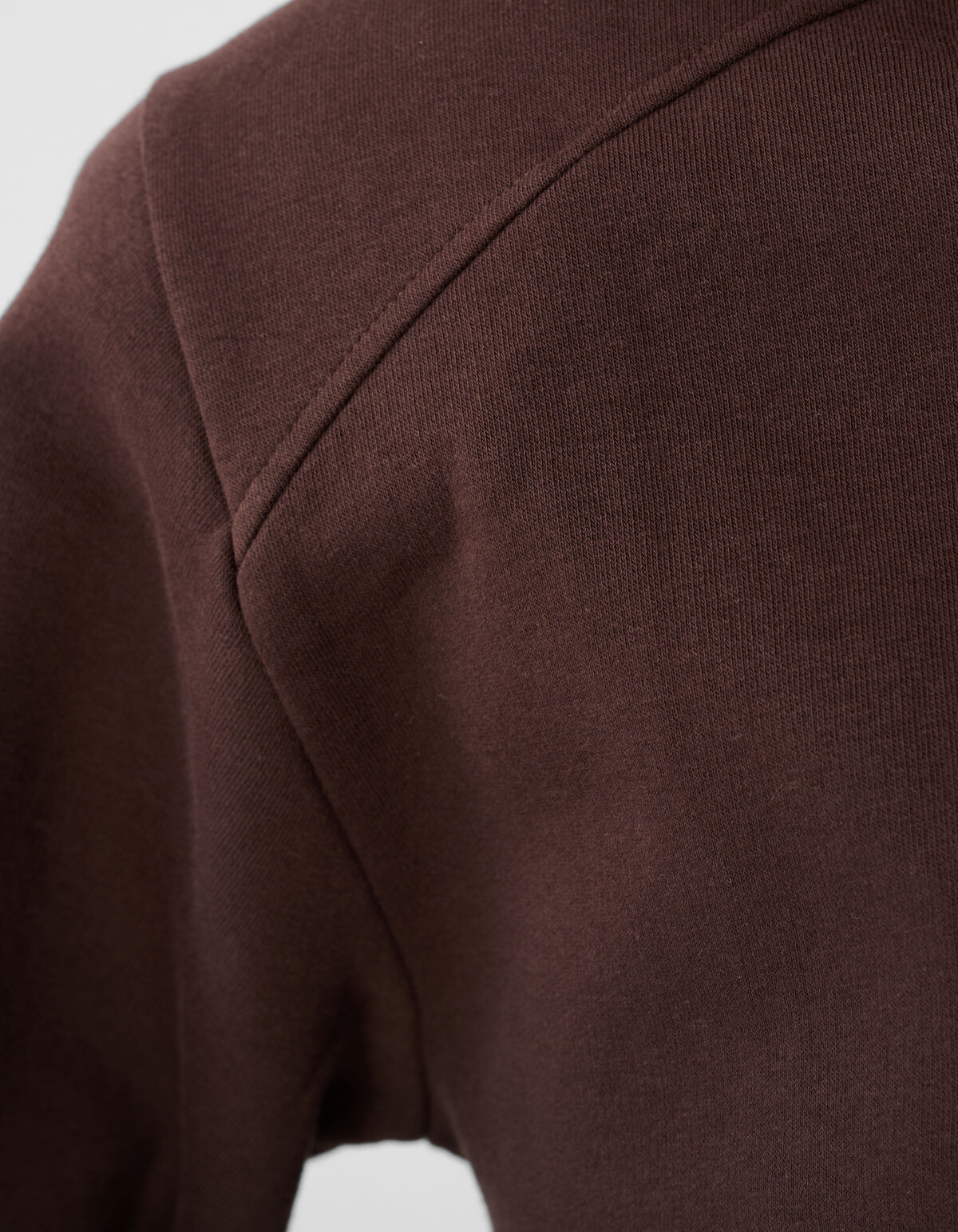 Pullover mit gro&szlig;en Schultern, Braun SHOEBY WOMEN