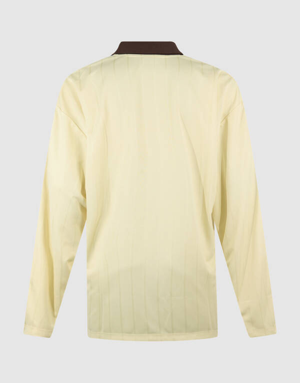 Oversized Baseball-Langarmtop Hellgelb SHOEBY WOMEN