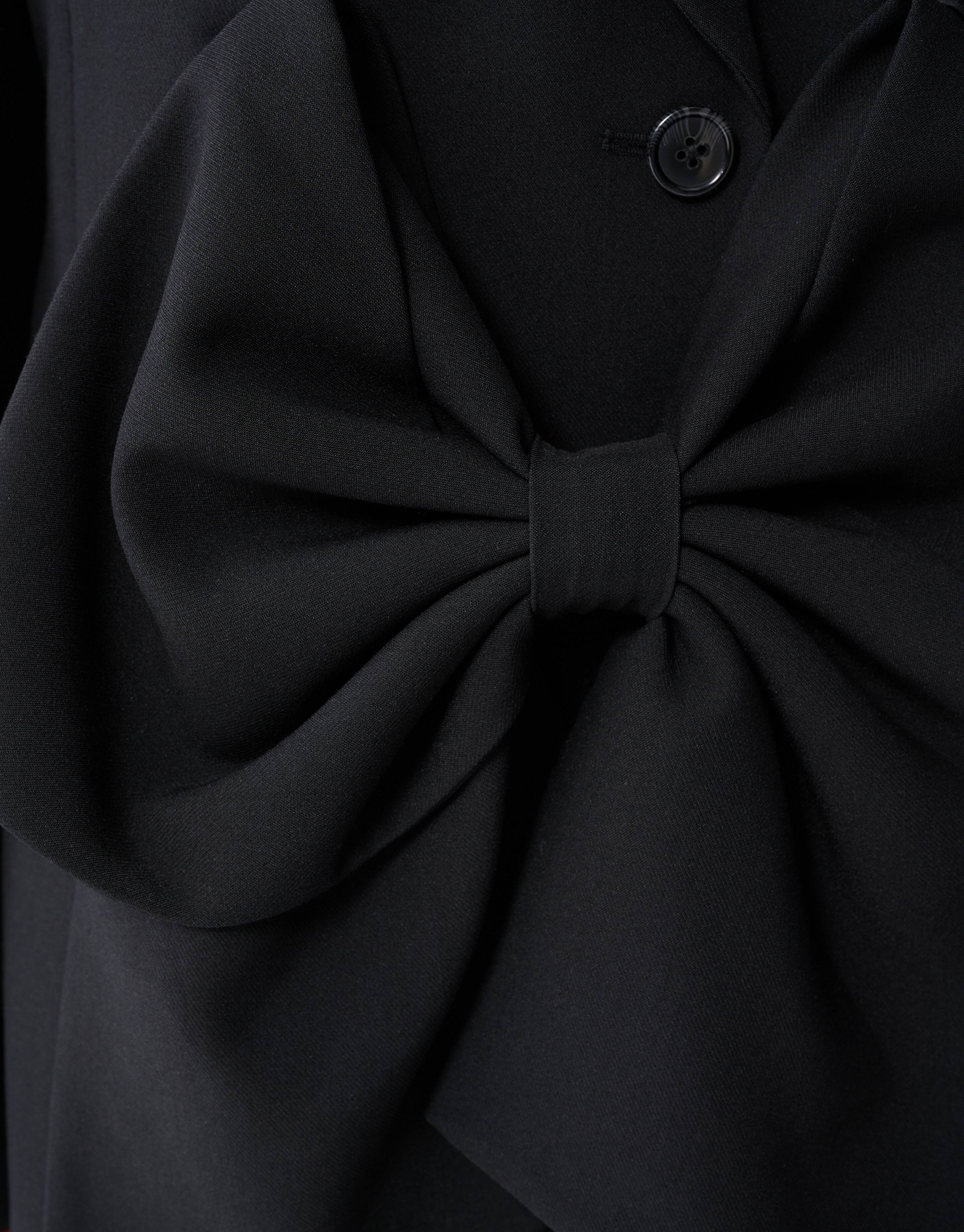 Oversized-Blazer-Kleid mit Krawatte, schwarz SHOEBY WOMEN