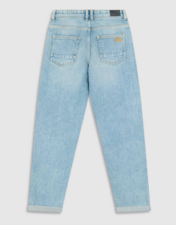 Tapered Fit Jeans Gebleicht SHOEBY BOYS