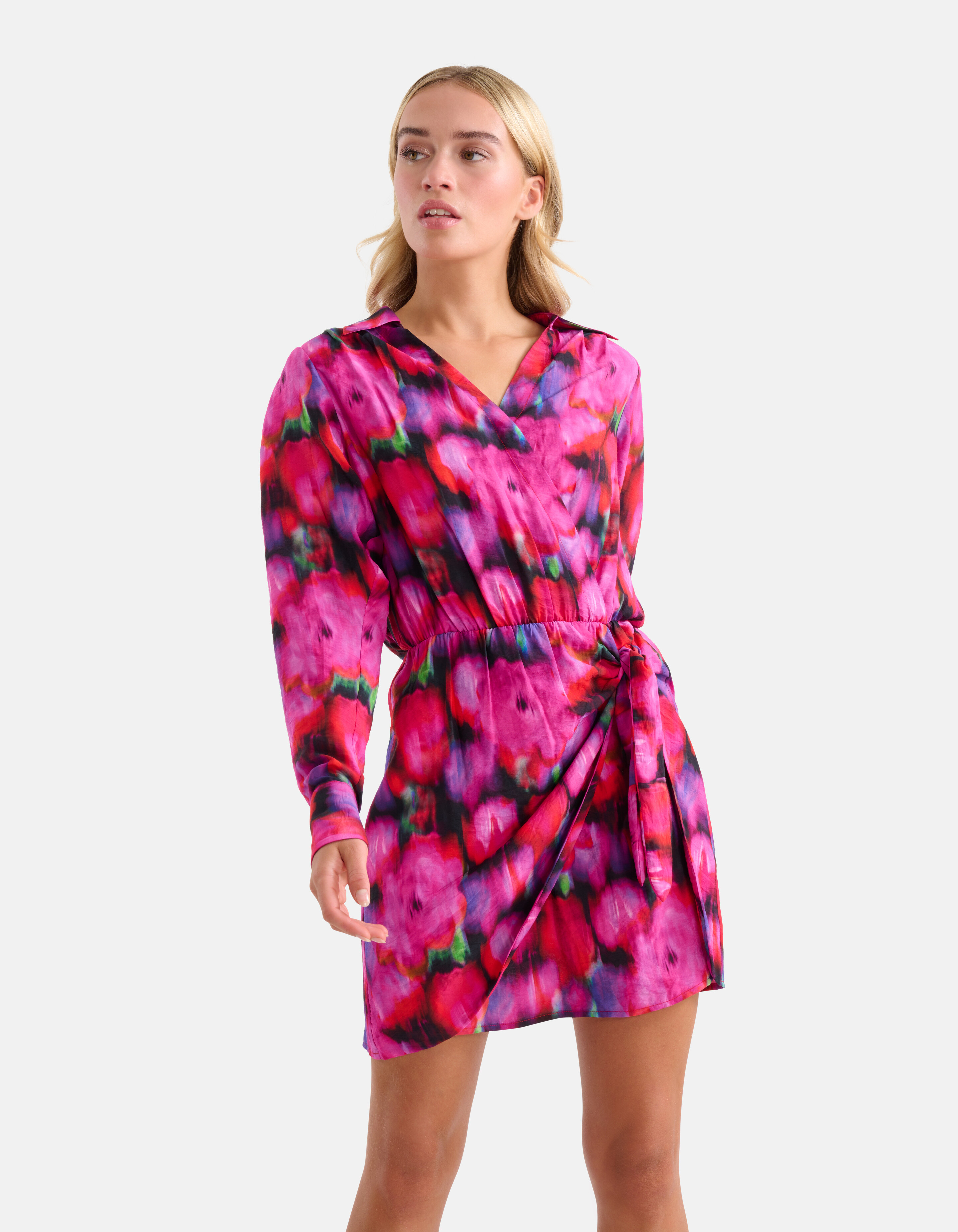 Bedrucktes Kleid Pink By Lizzy SHOEBY WOMEN