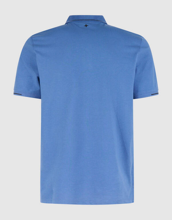 Pique Polo Blau SHOEBY MEN