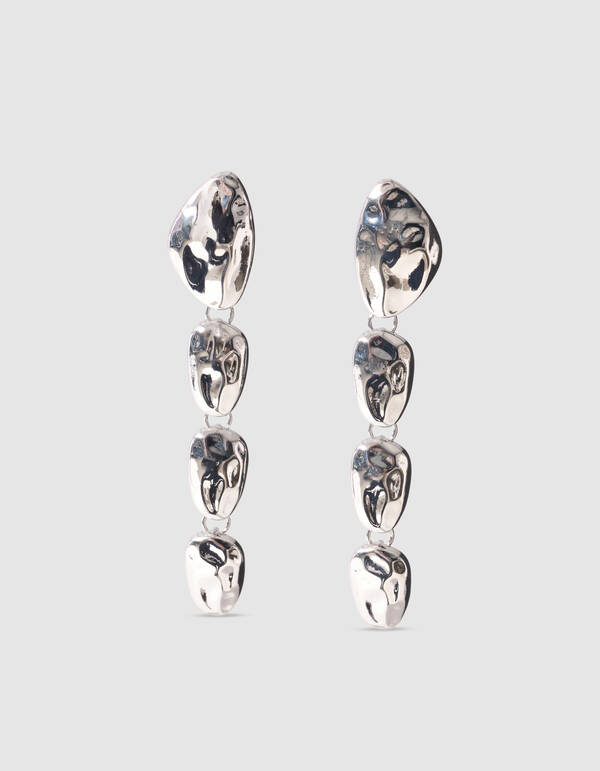 Hanging Stone Ohrringe Silber SHOEBY ACCESSOIRES