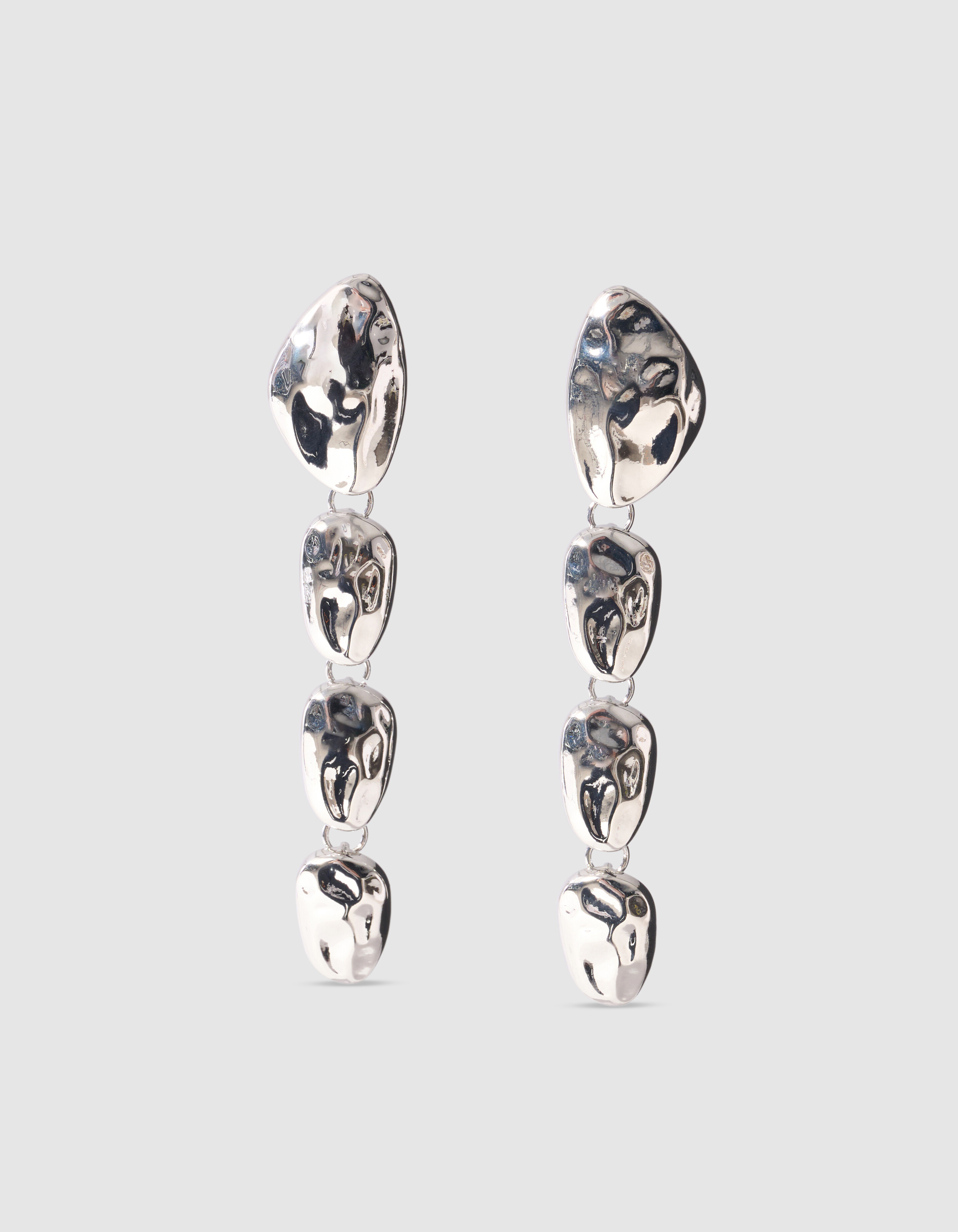Hanging Stone Ohrringe Silber SHOEBY ACCESSOIRES
