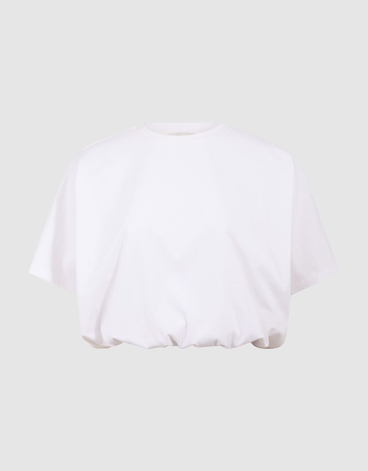 Oversized Balloon T-Shirt Wei&szlig; SHOEBY WOMEN