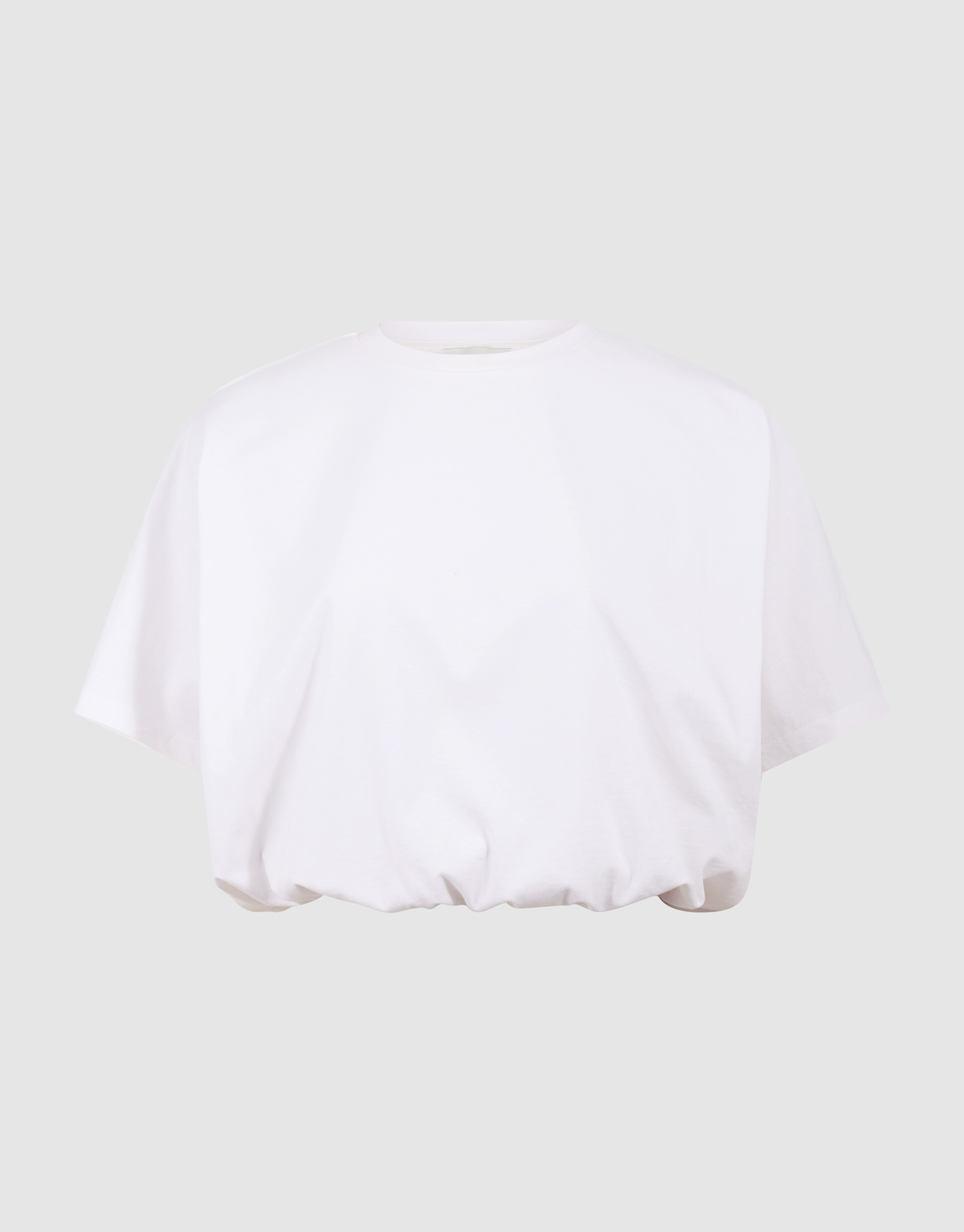 Oversized Balloon T-Shirt Wei&szlig; SHOEBY WOMEN