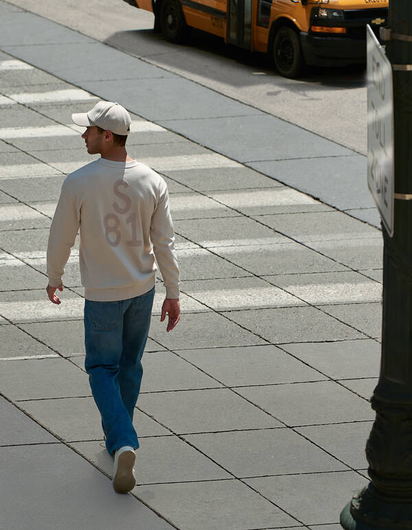 Spark Logo Sweatshirt Sand SHOEBY MEN