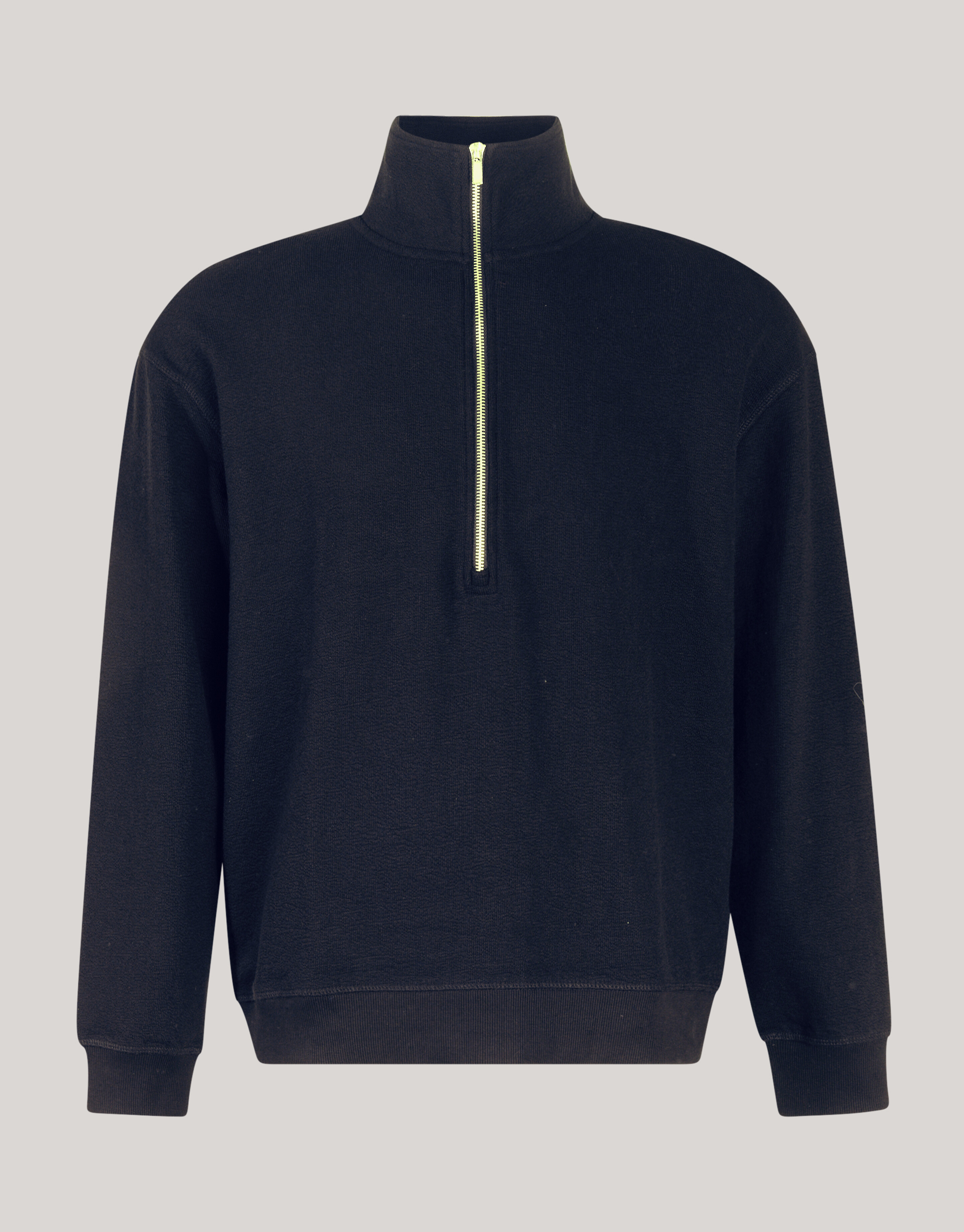 Pullover mit Reißverschluss Schwarz SHOEBY MEN