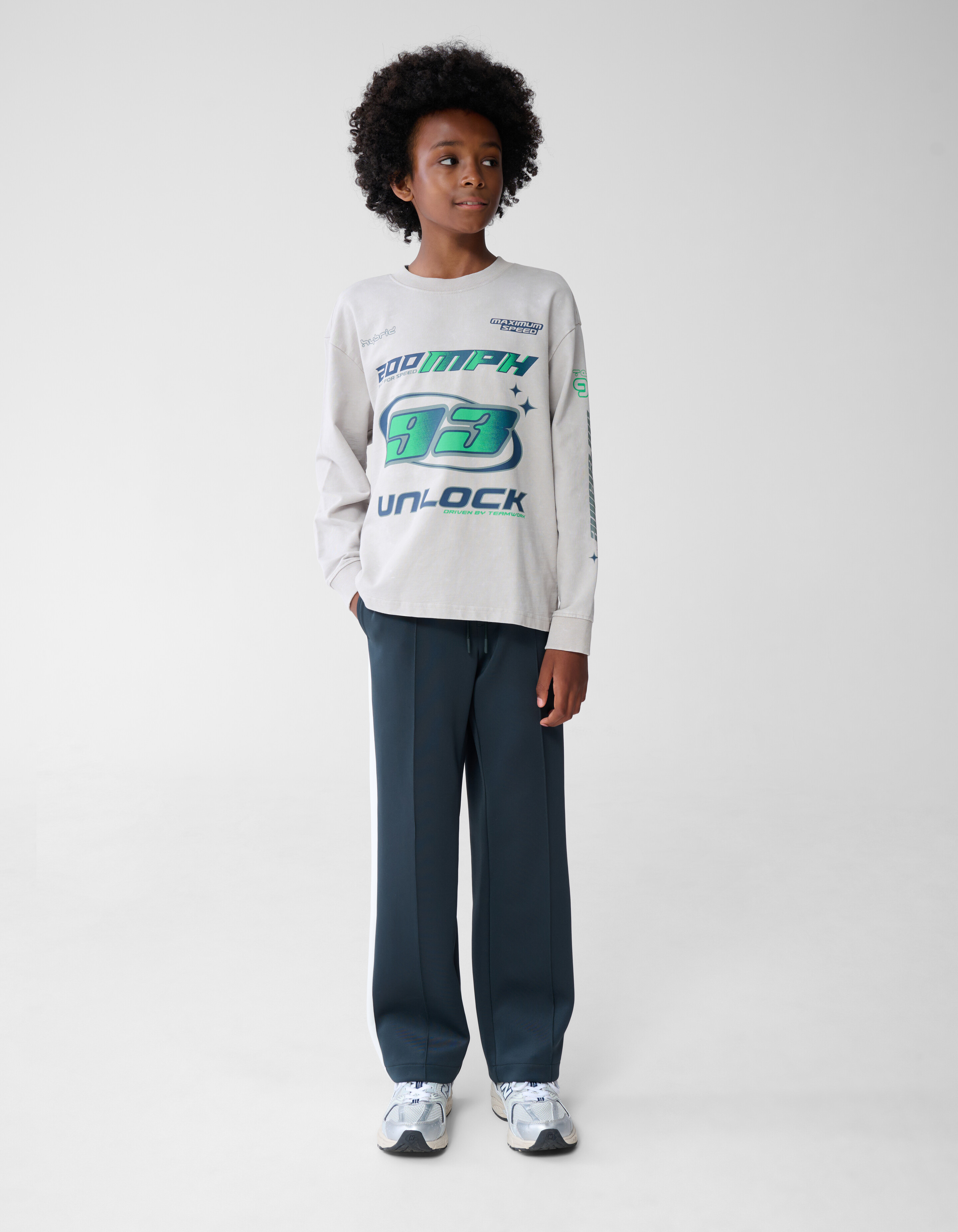 Rennkunst Pullover Beige SHOEBY BOYS