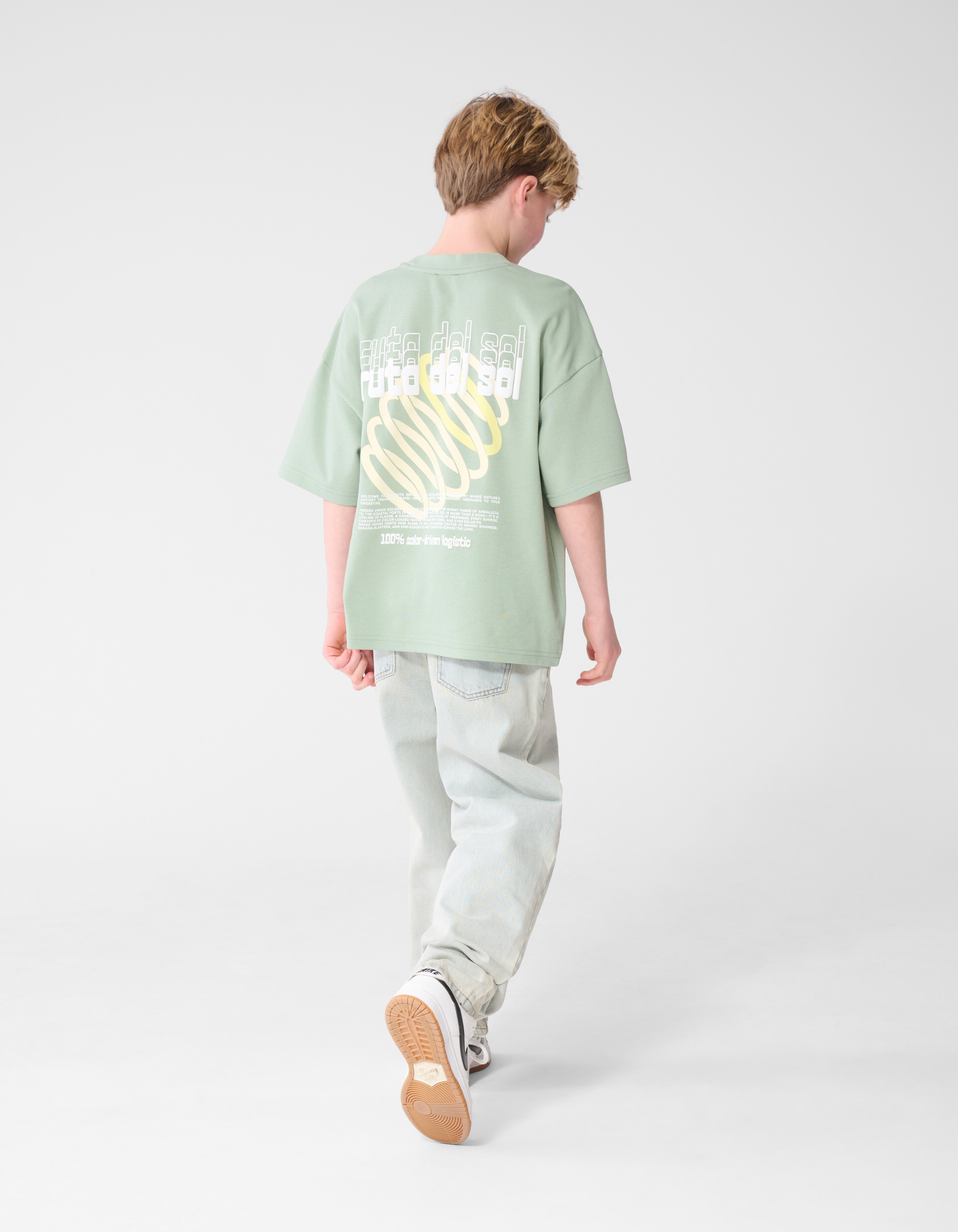 Del Sol Artwork T-Shirt Hellgr&uuml;n SHOEBY BOYS