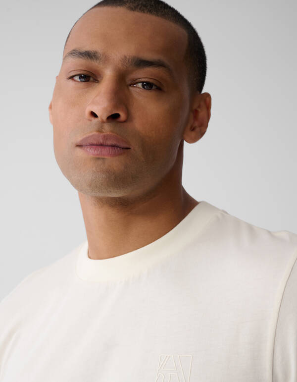 Art Artwork T-shirt Off White SHOEBY MEN