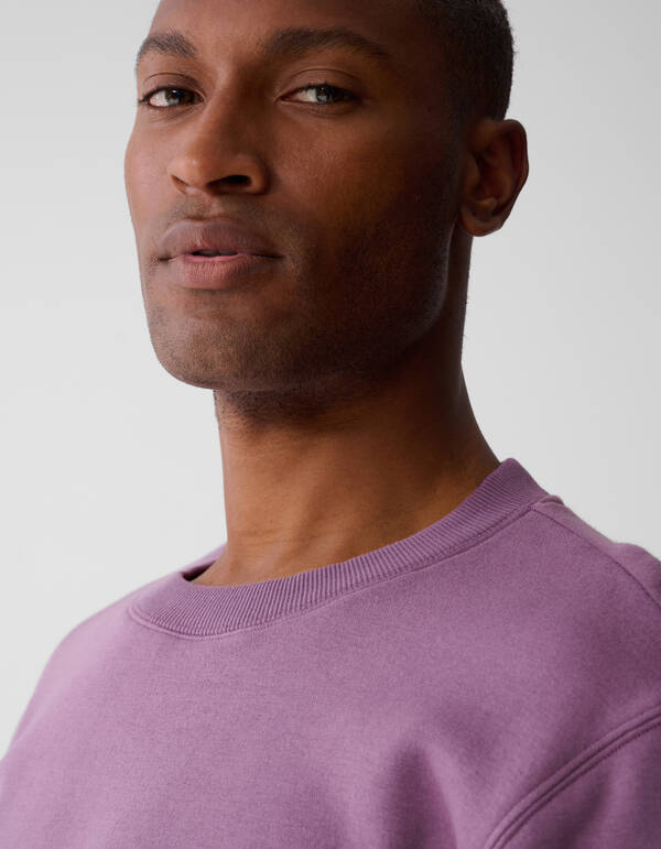 Badge Pullover Lila SHOEBY MEN