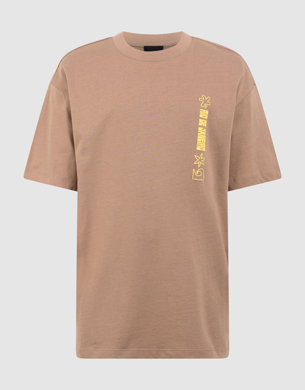 Holiday Artwork T-Shirt Hellbraun SHOEBY BOYS