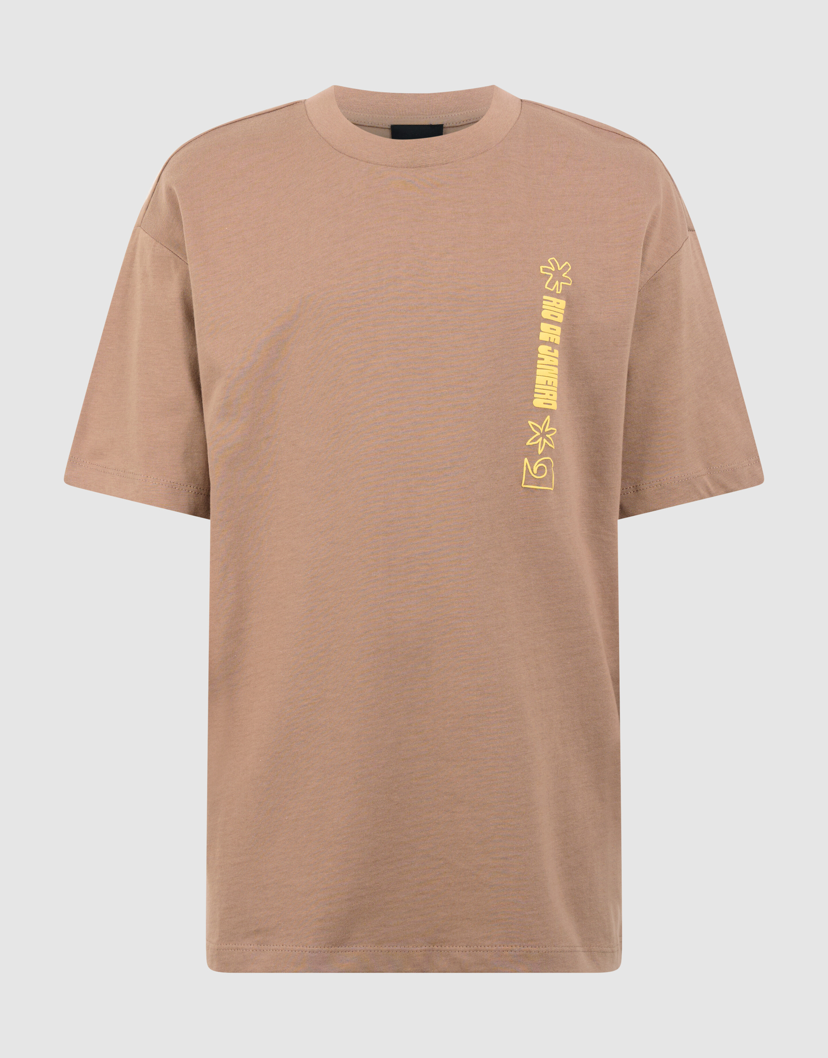 Holiday Artwork T-Shirt Hellbraun SHOEBY BOYS