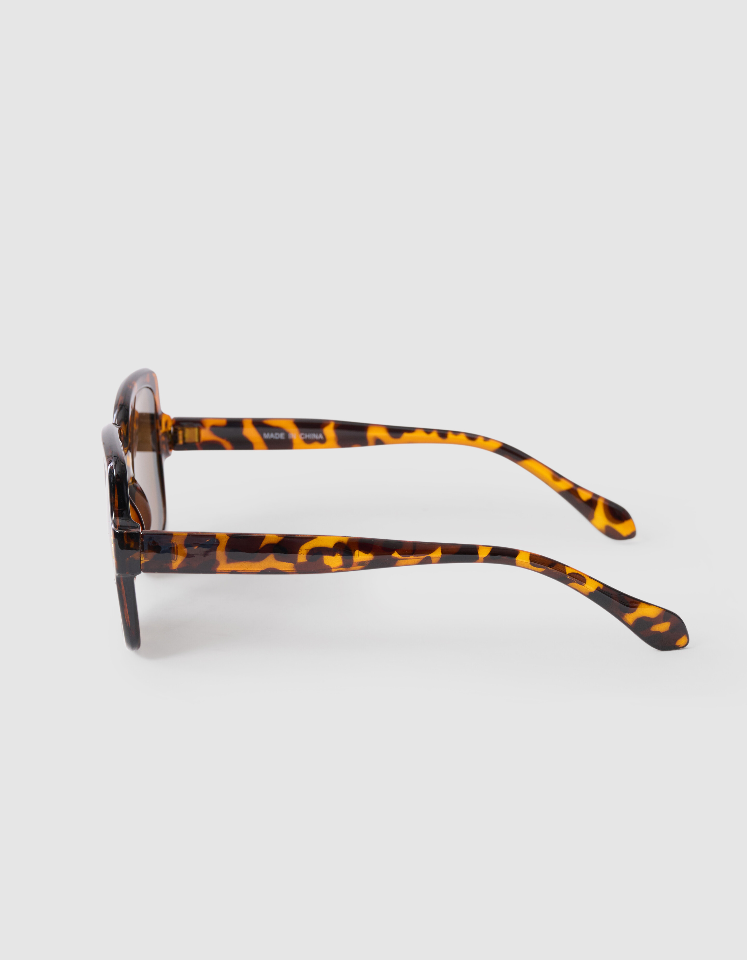 Leoparden-Sonnenbrille Braun SHOEBY ACCESSOIRES