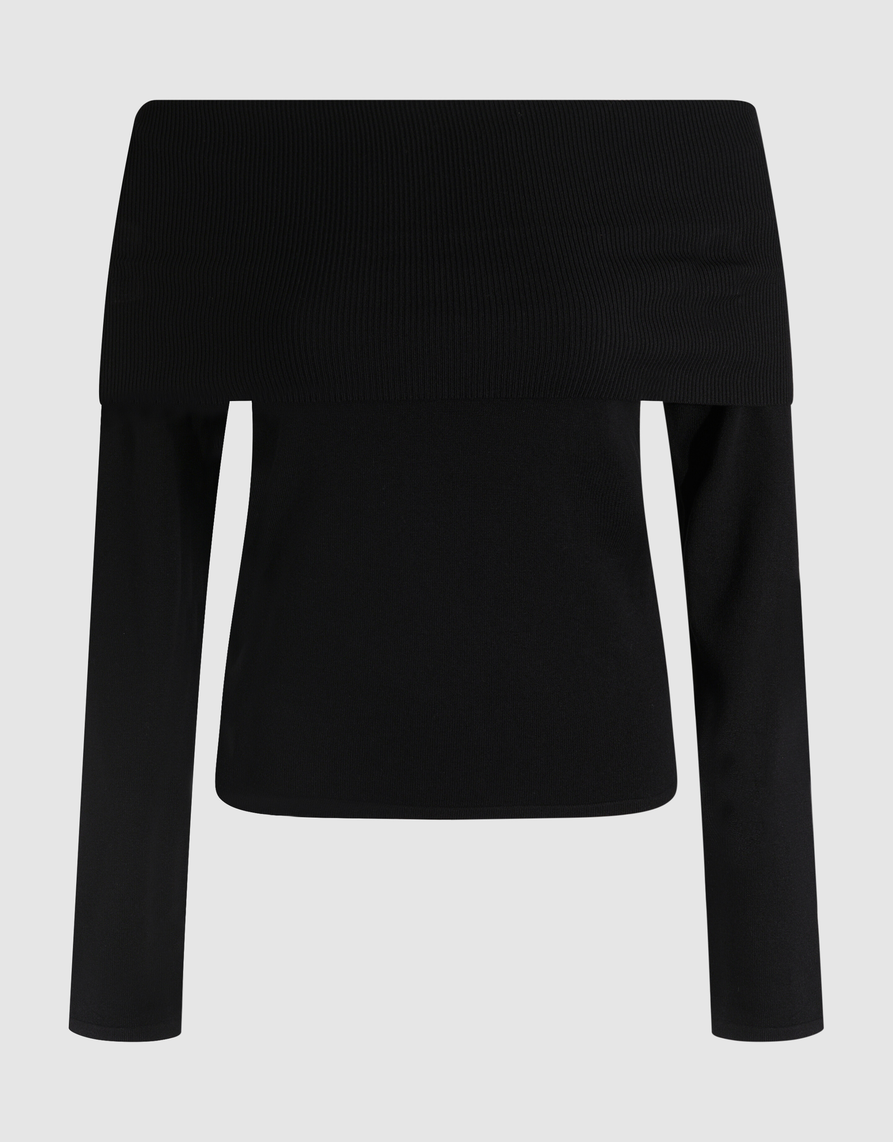 Schulterfreie Pullover Schwarz SHOEBY WOMEN