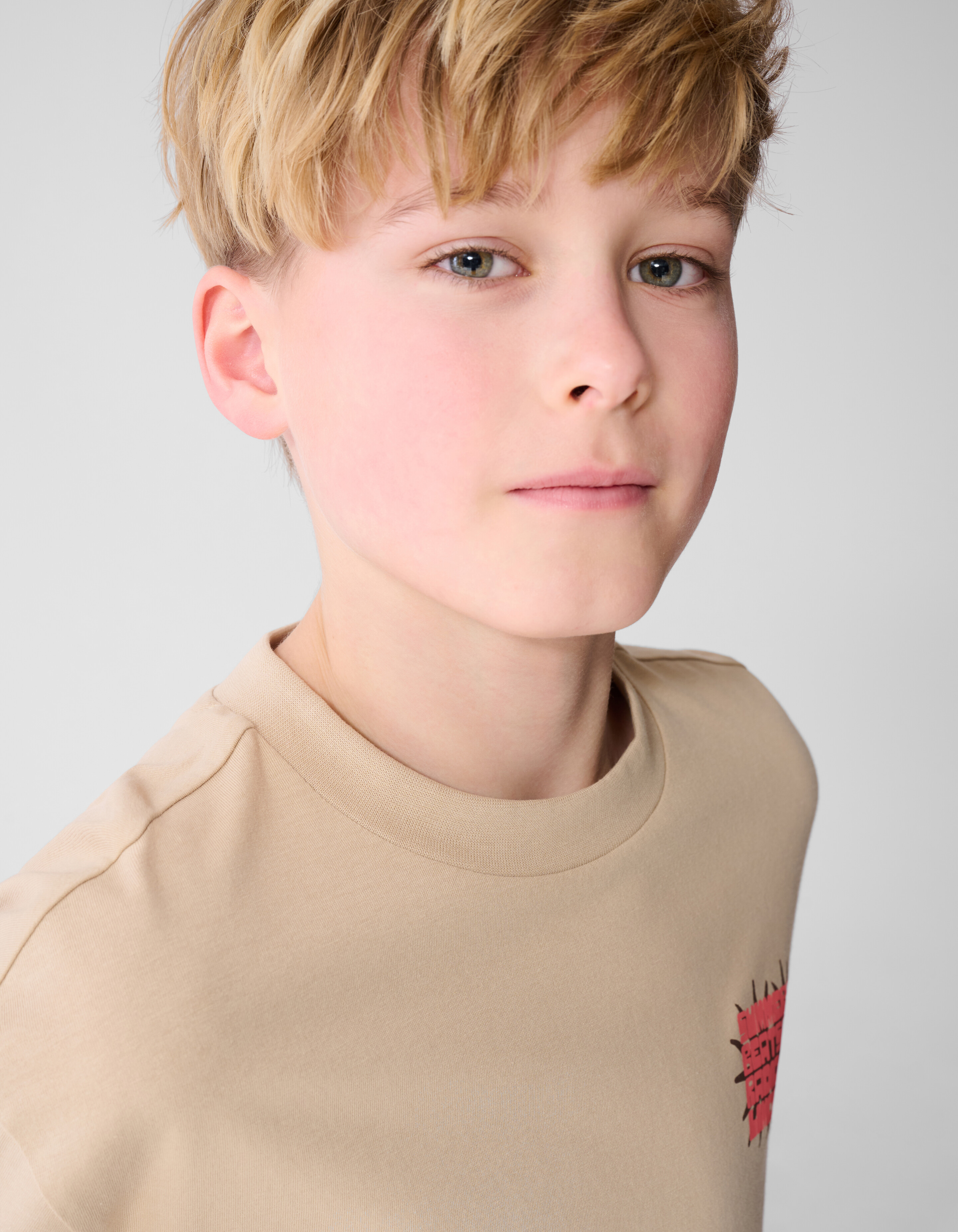 Limonata Artwork T-Shirt Sand SHOEBY BOYS