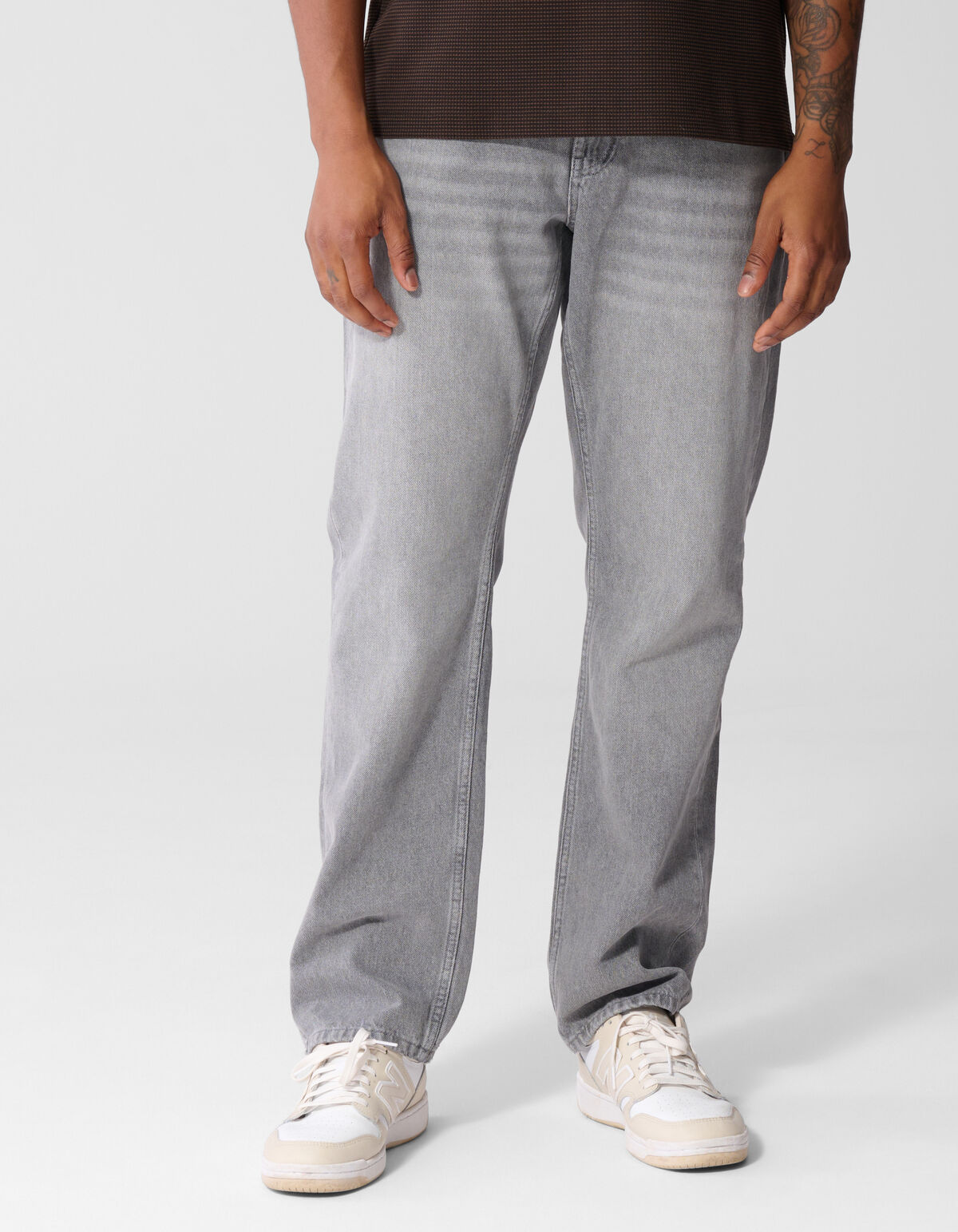 Modern Straight Fit Hellgrau L32 SHOEBY MEN