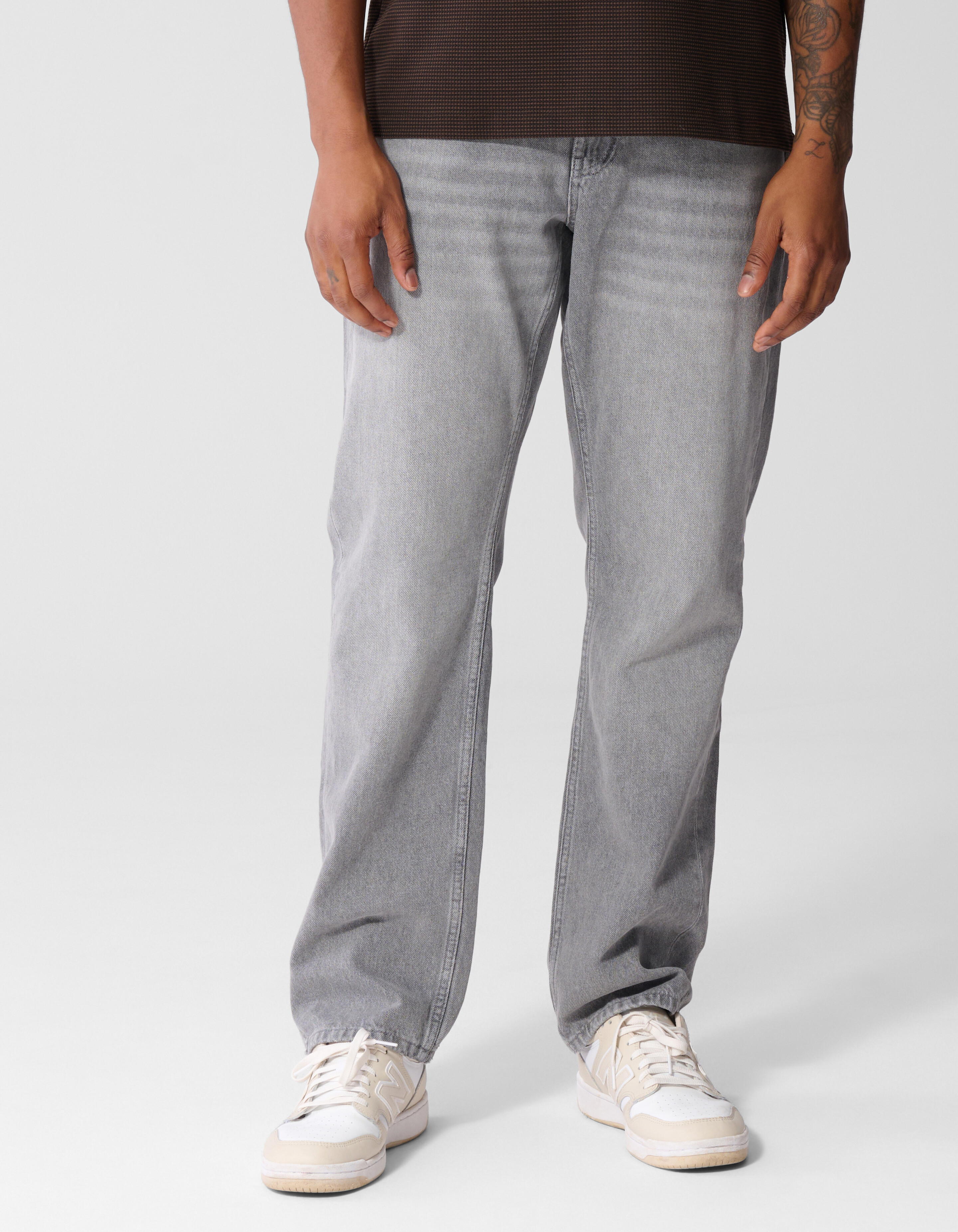 Modern Straight Fit Hellgrau L32 SHOEBY MEN