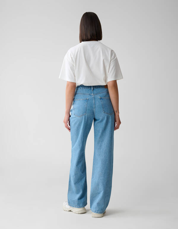 Jeans mit weitem Bein Mediumstone SHOEBY WOMEN