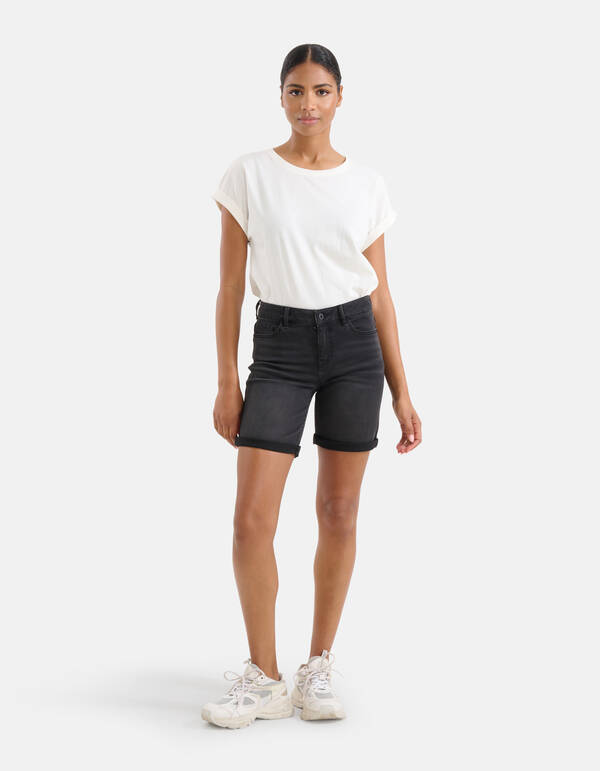 Denim Short Schwarz SHOEBY WOMEN