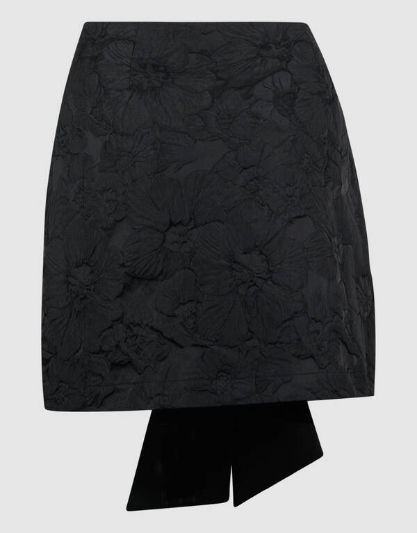 Schleife Minirock Schwarz SHOEBY WOMEN