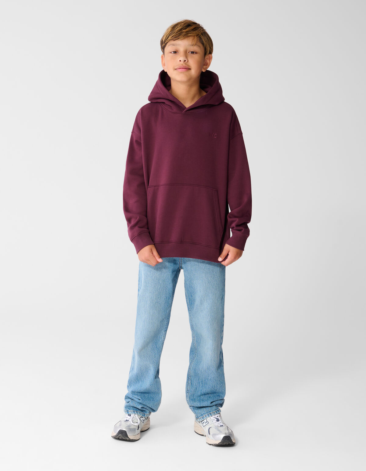 Chill Hoodie Dunkelrot SHOEBY BOYS