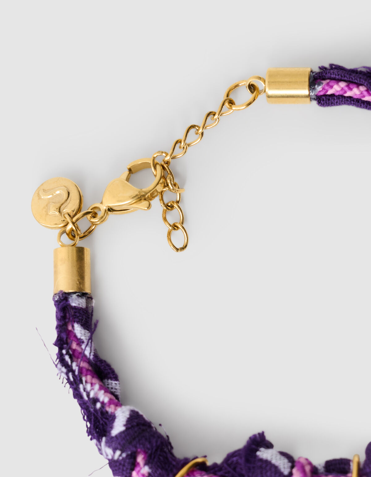 Bandana Charm Armband Lila SHOEBY ACCESSOIRES