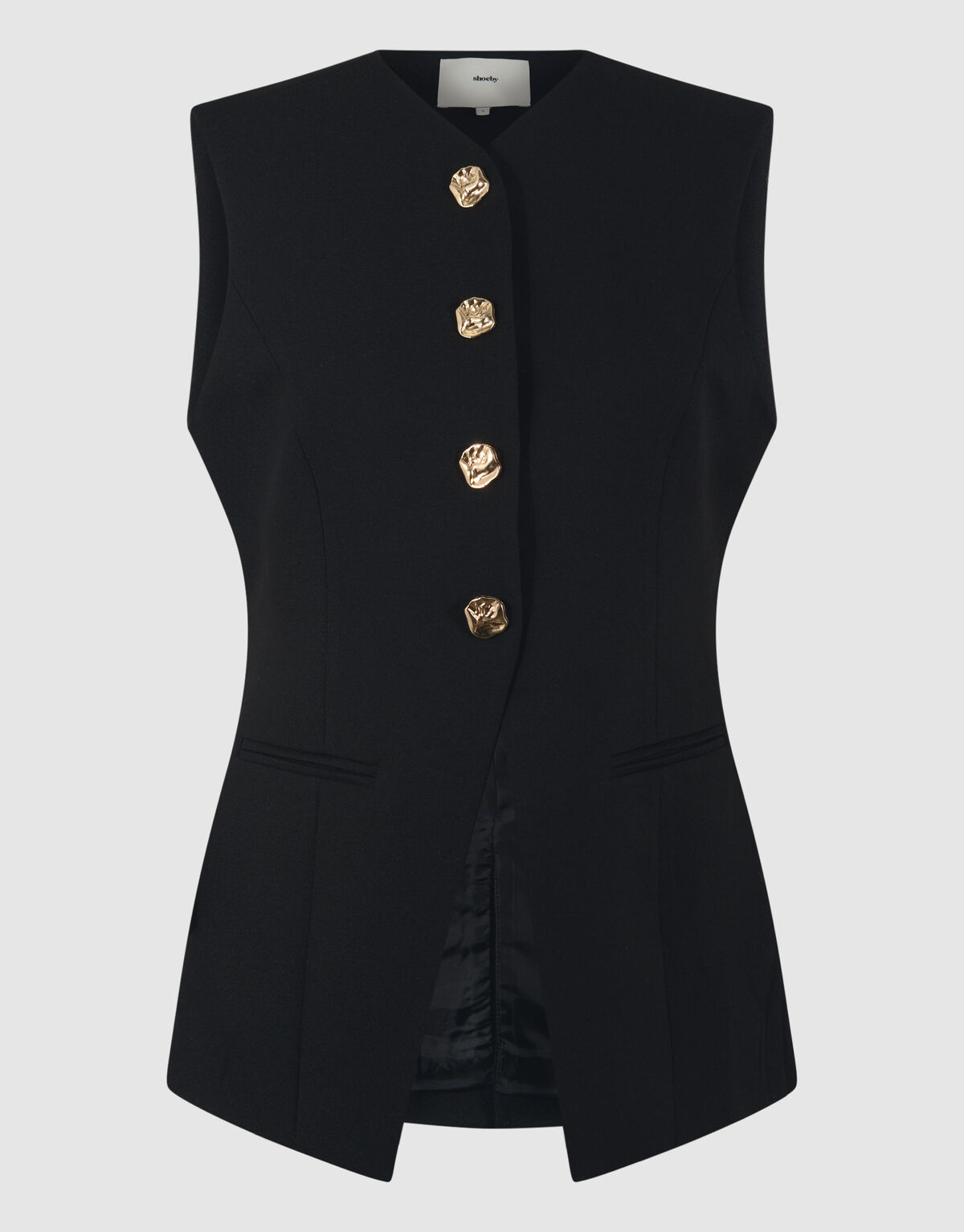 Sanduhr-Weste Schwarz SHOEBY WOMEN