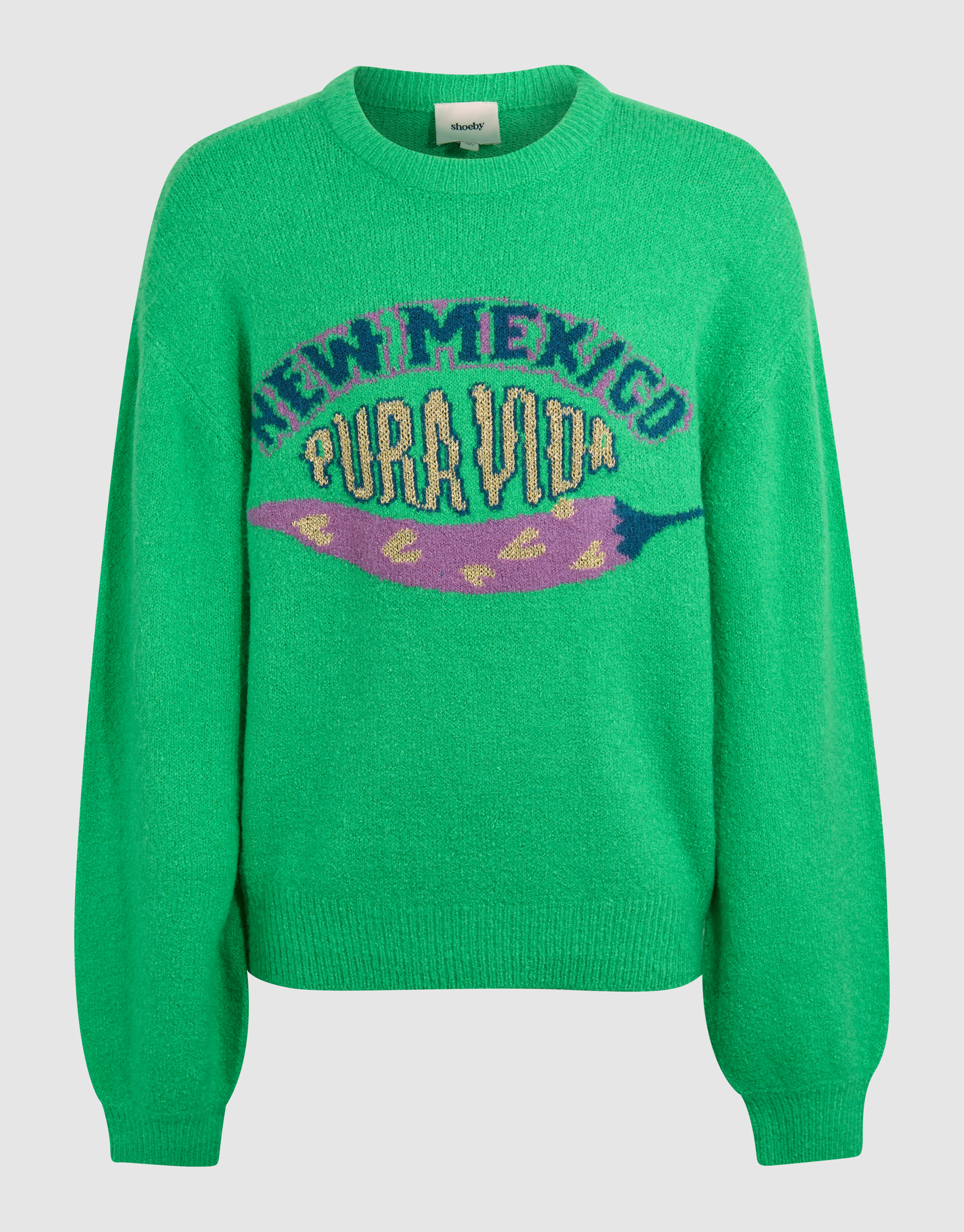 Pura Vida Artwork Pullover Grün SHOEBY GIRLS