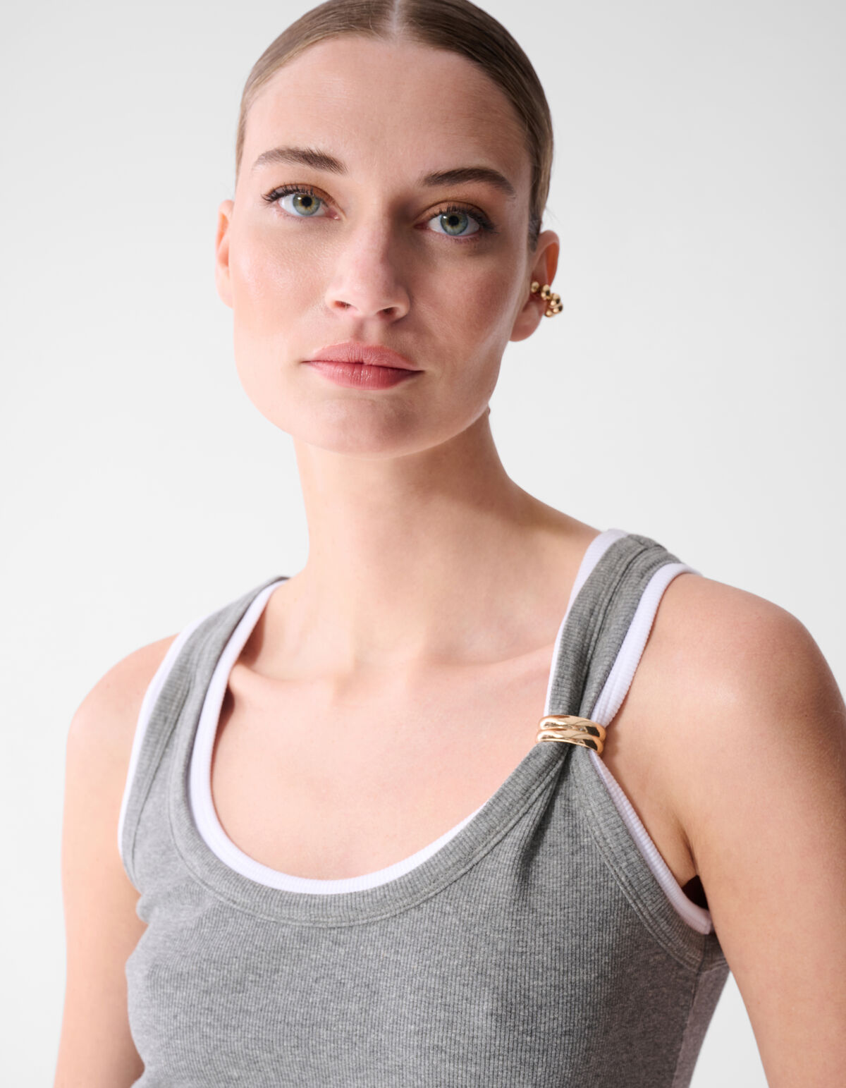 Doppel-Singlet Hellgrau SHOEBY WOMEN