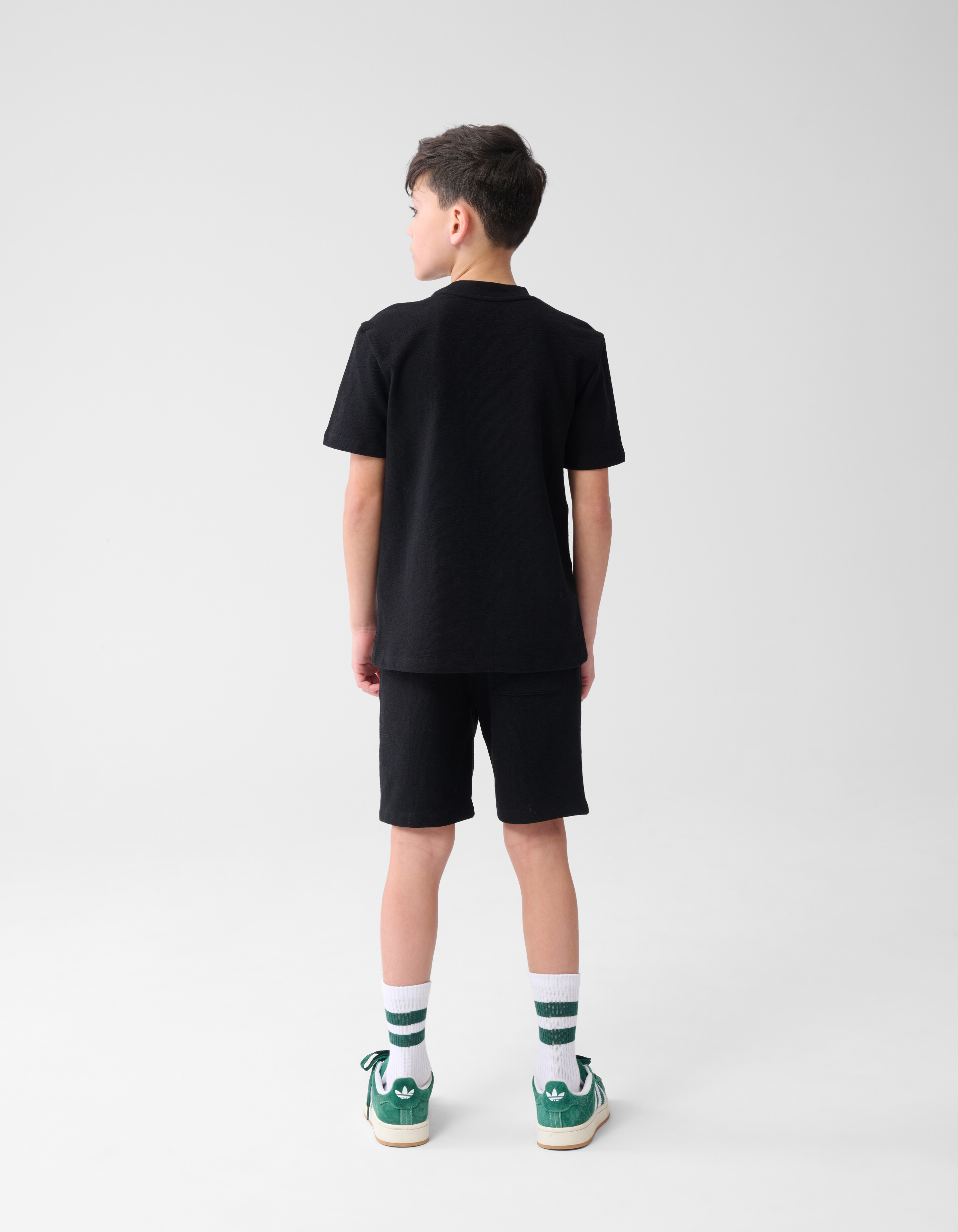 Text T-shirt Schwarz SHOEBY BOYS